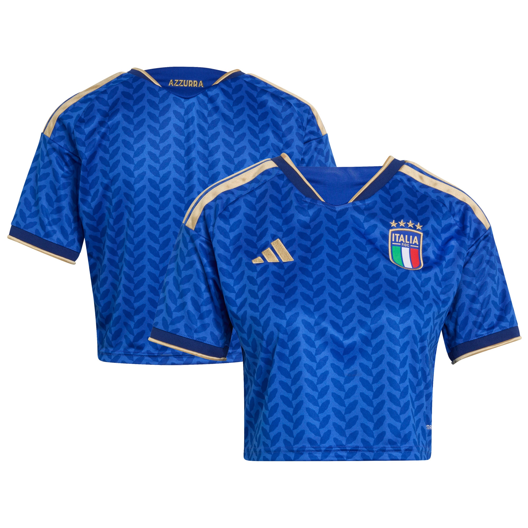  Italy National Team Women's FIFA x World Cup 2026 Home Cropped Jersey