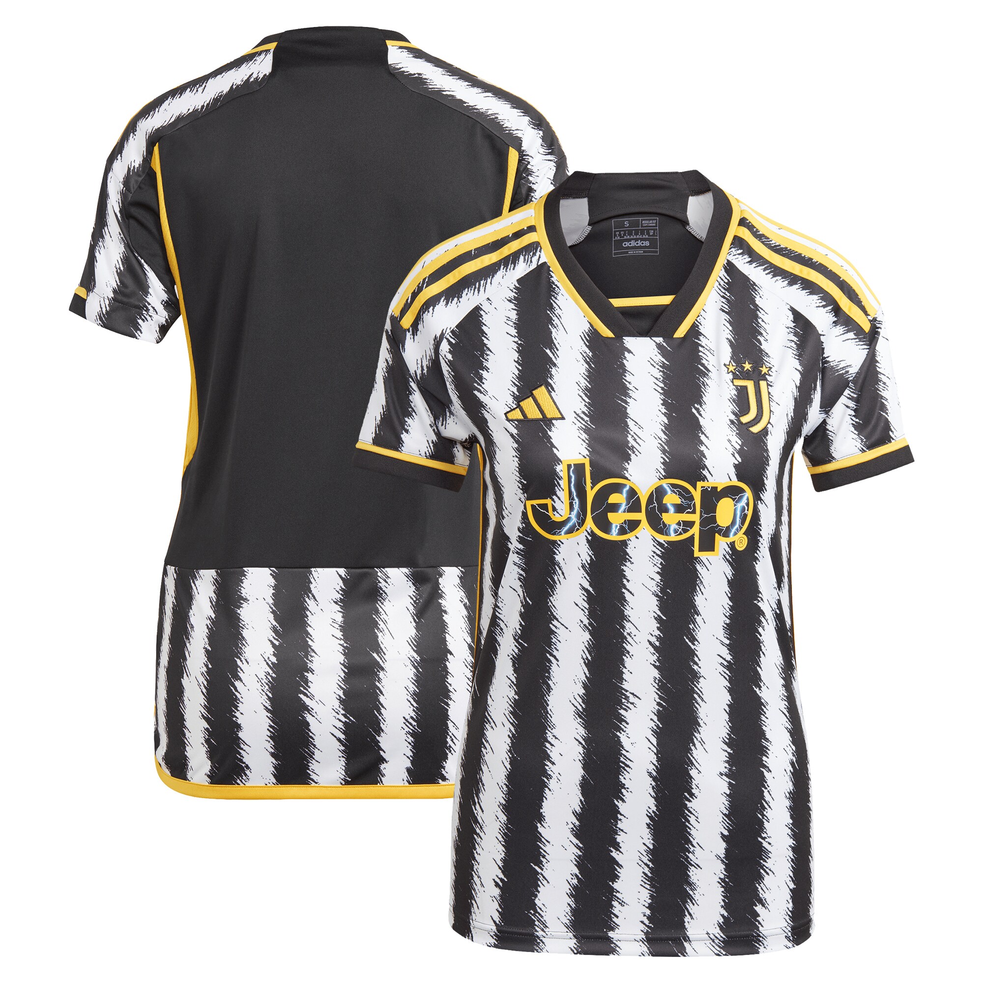  Juventus adidas Women's 2023/24 Home Replica Jersey - Black