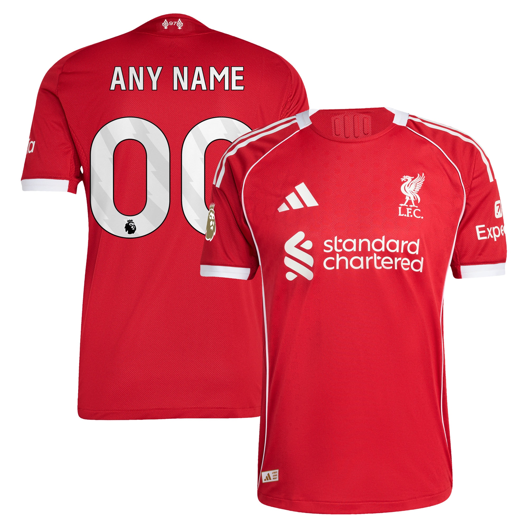  Liverpool 2025/26 Home Custom Jersey