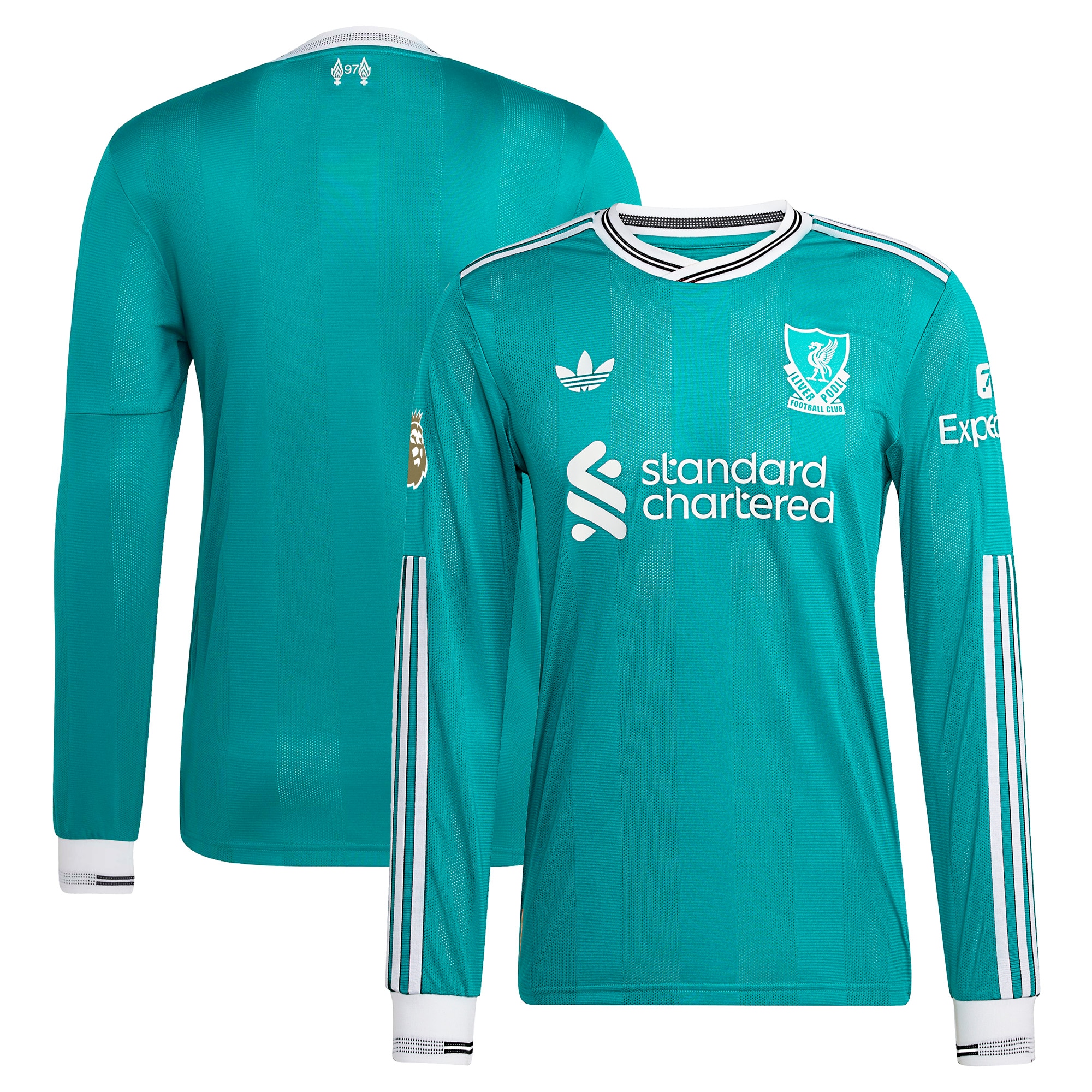  Liverpool 2025/26 Third Long Sleeve Jersey - Green
