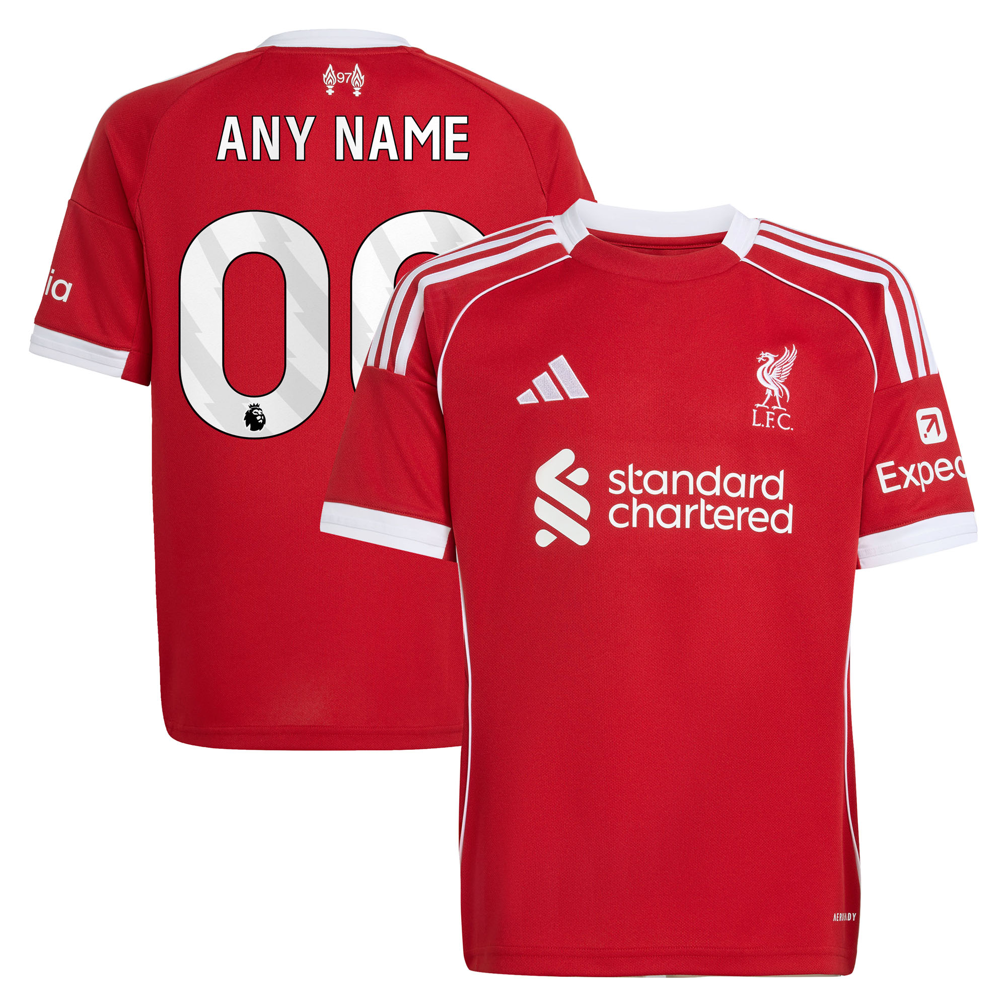  Liverpool Youth 2025/26 Home Custom Jersey