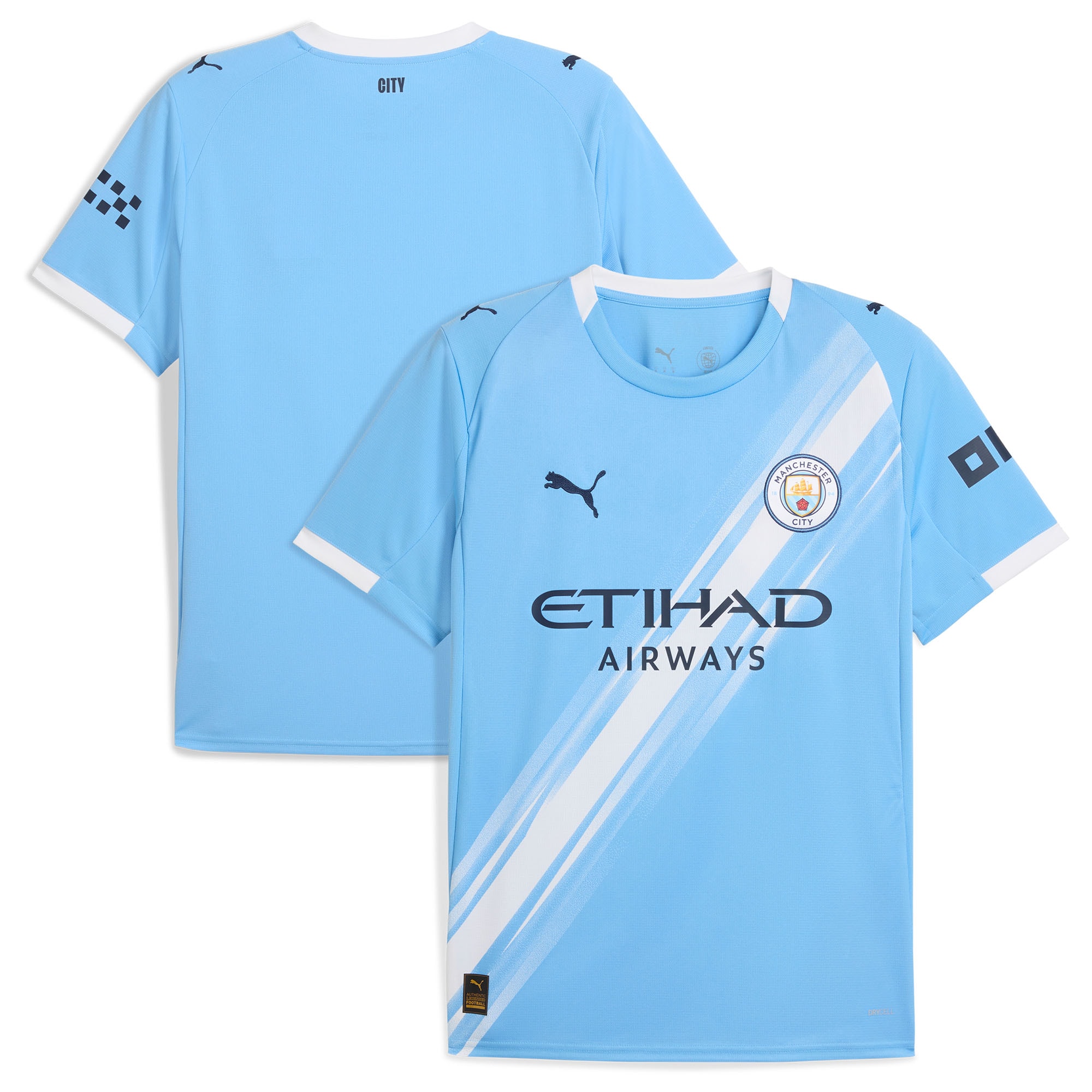  Manchester City Puma 2025/26 Home Jersey - Sky Blue