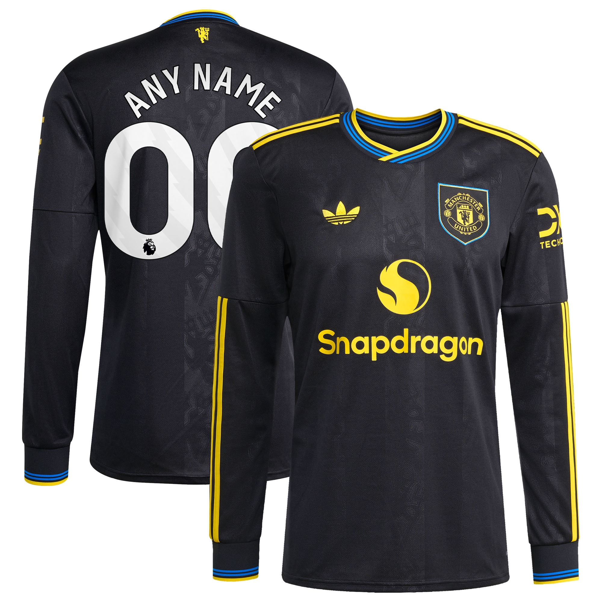  Manchester United 2025/26 Third Long Sleeve Custom Jersey