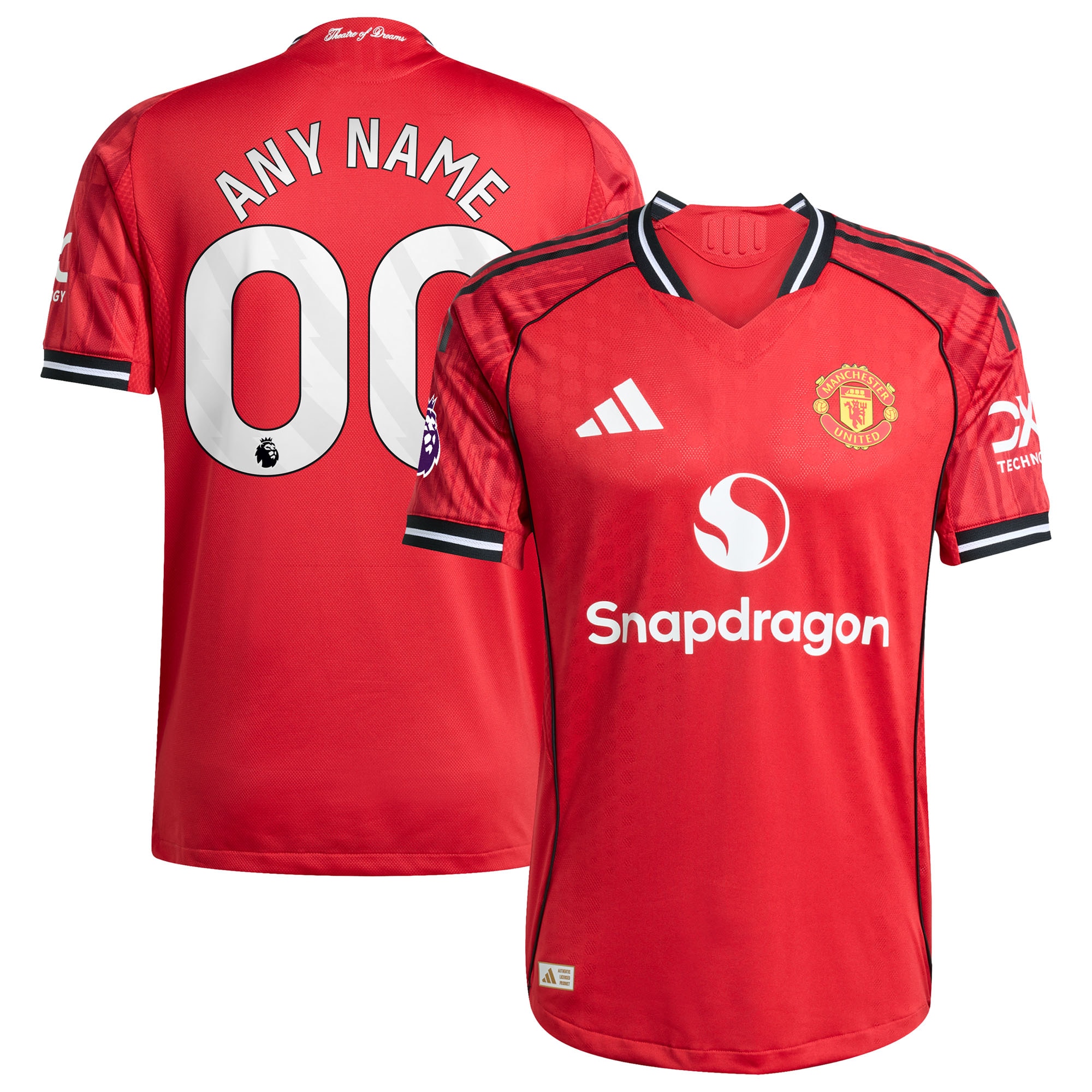  Manchester United Home 2025/26 Custom Jersey