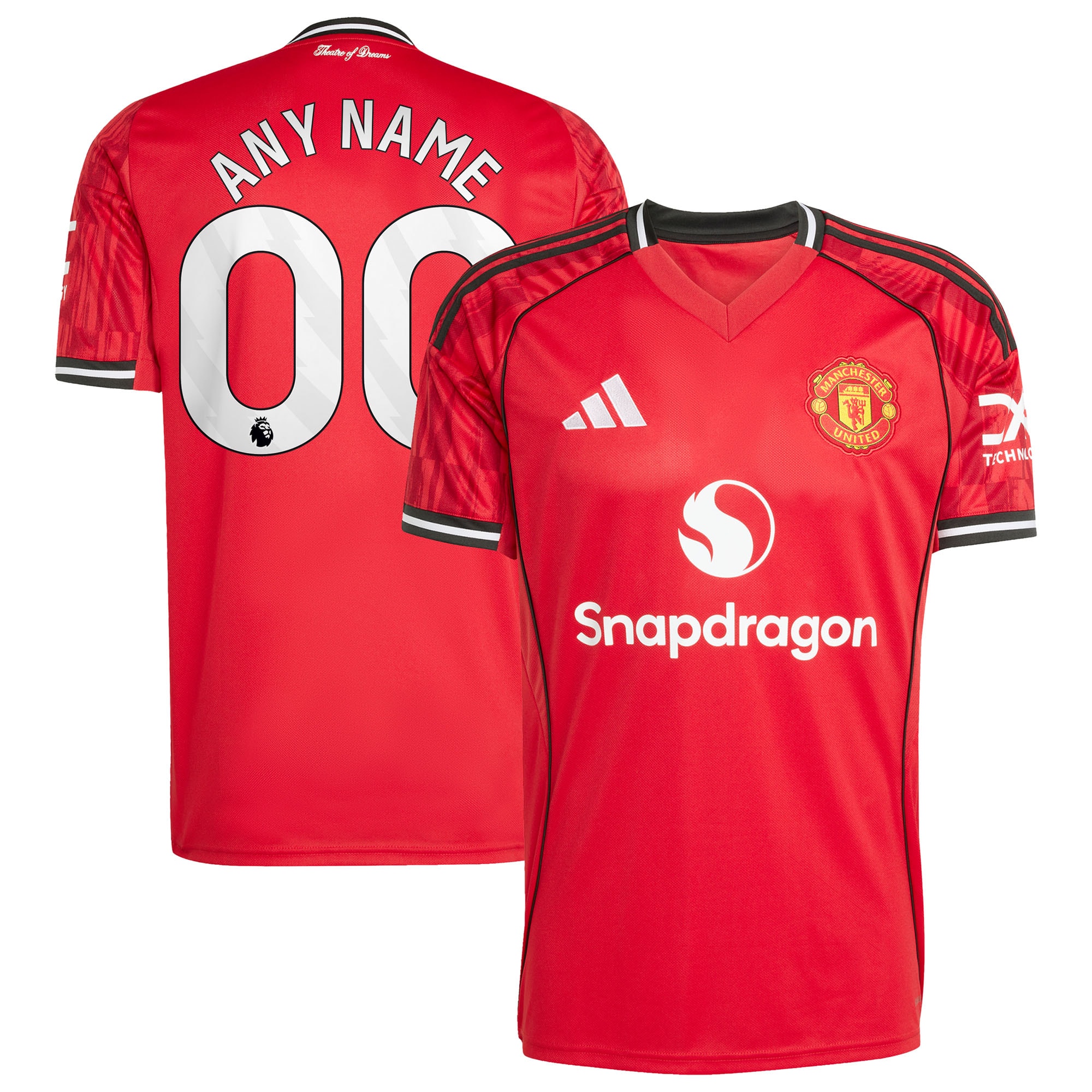  Manchester United Home 2025/26 Custom Jersey