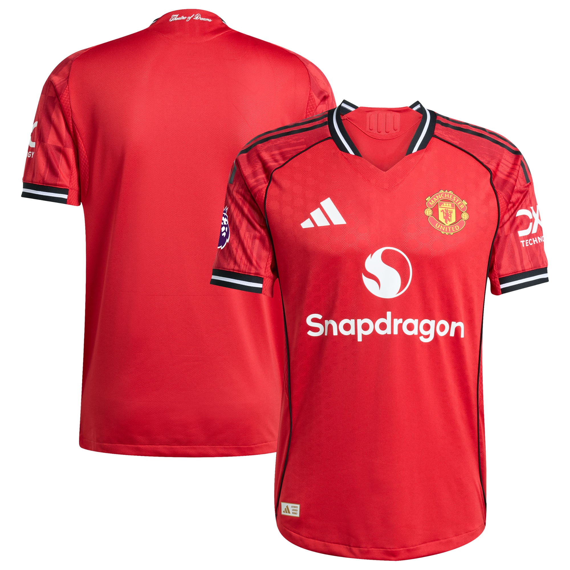  Manchester United Home 2025/26 Player Jersey