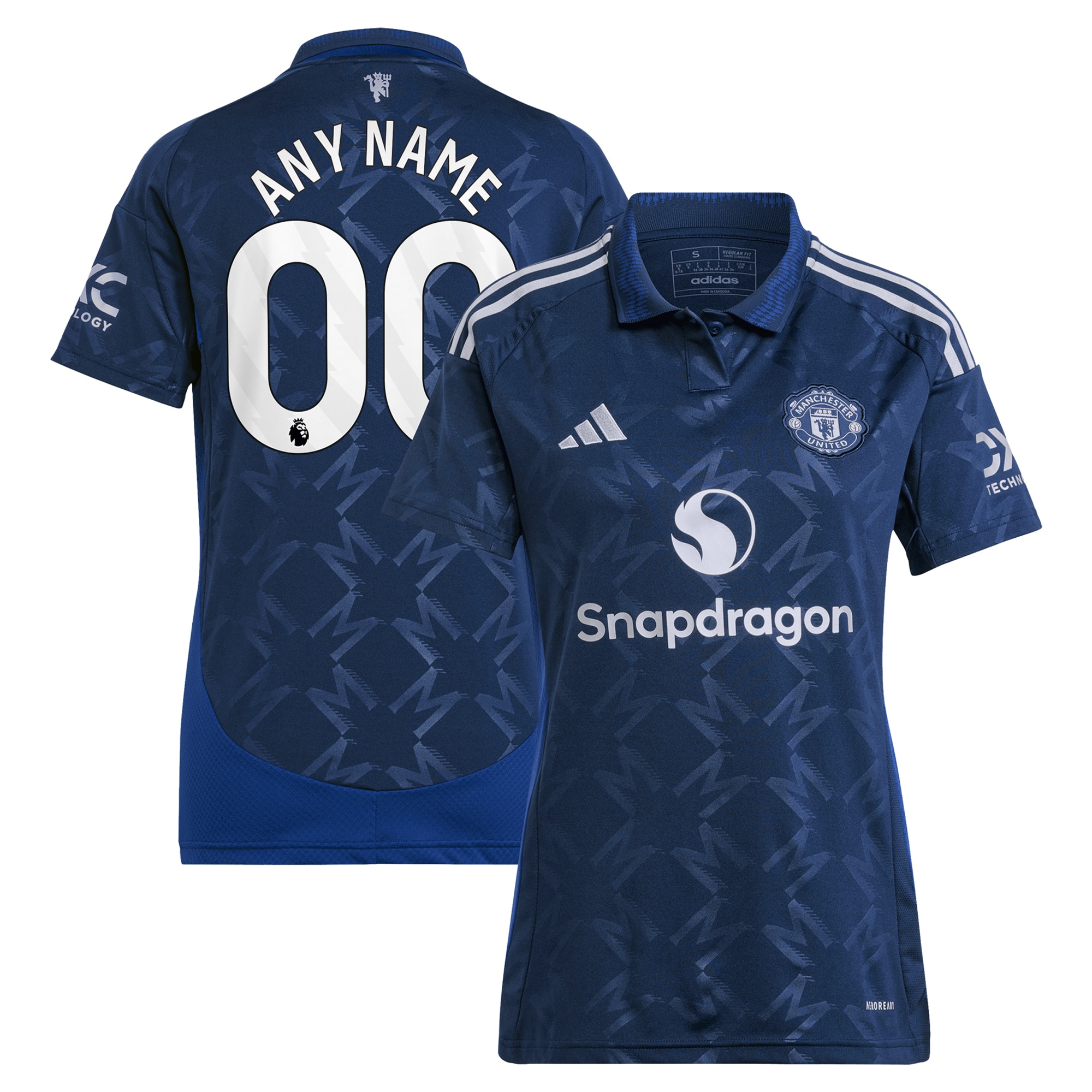  Manchester United Women's 2024/25 Away Custom Jersey