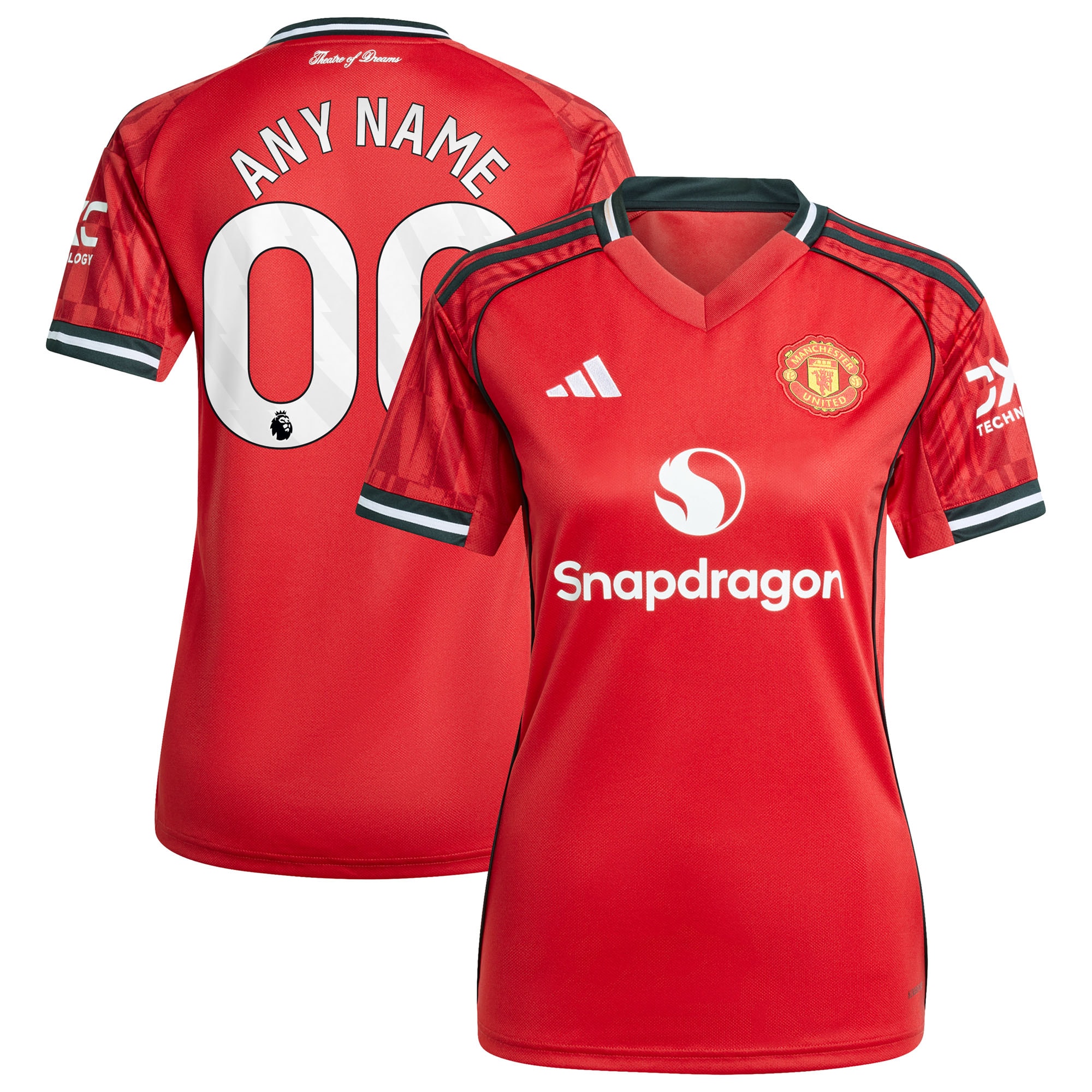  Manchester United Women's Home 2025/26 Custom Jersey