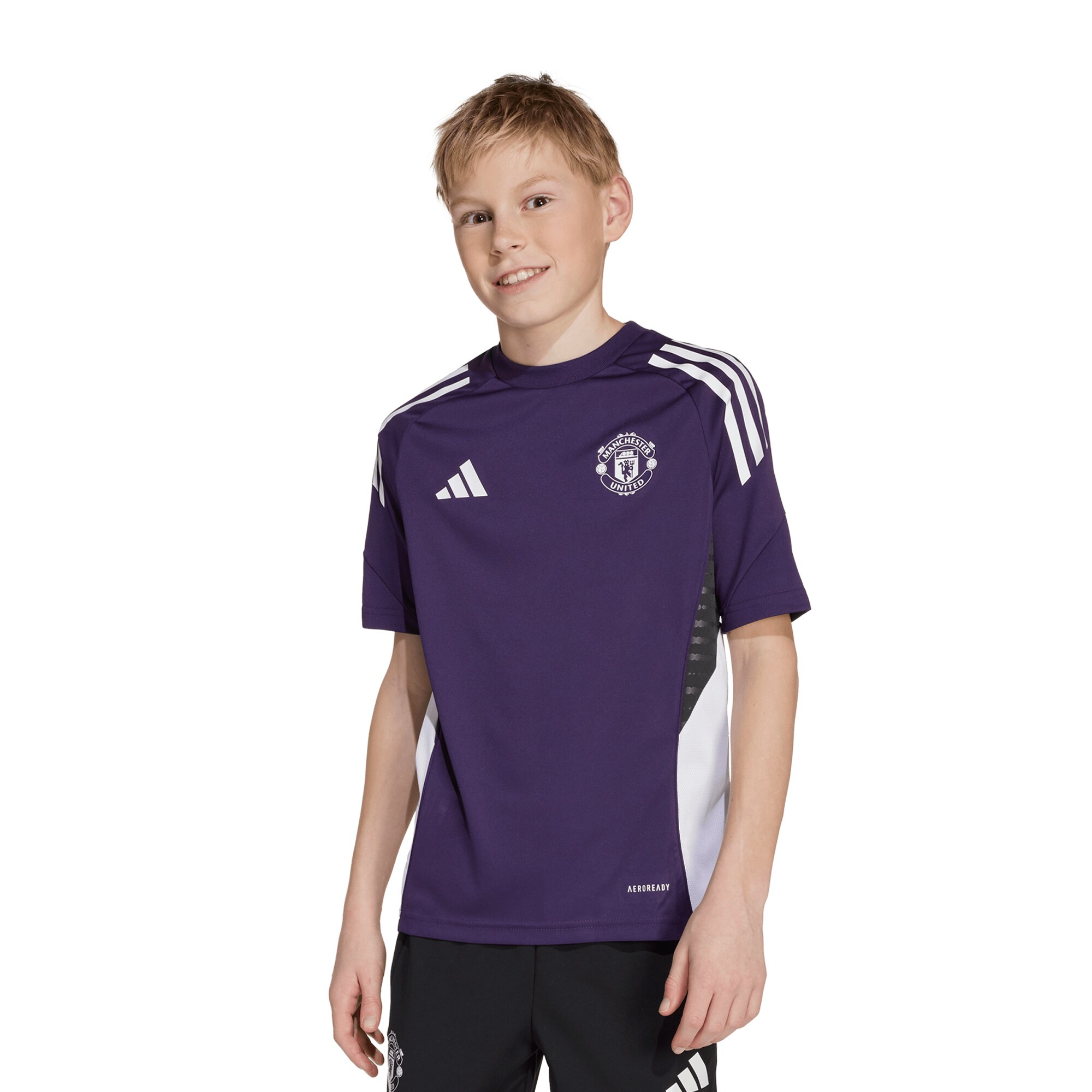  Manchester United Youth 2025/26 AEROREADY Training Jersey - Purple