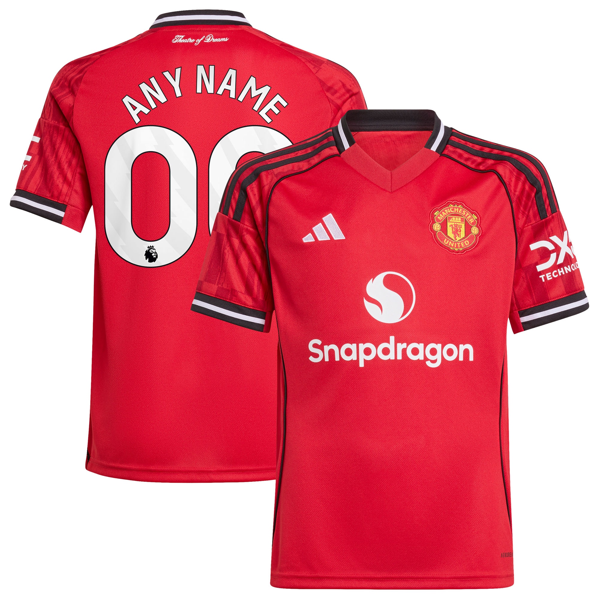  Manchester United Youth Home 2025/26 Custom Jersey