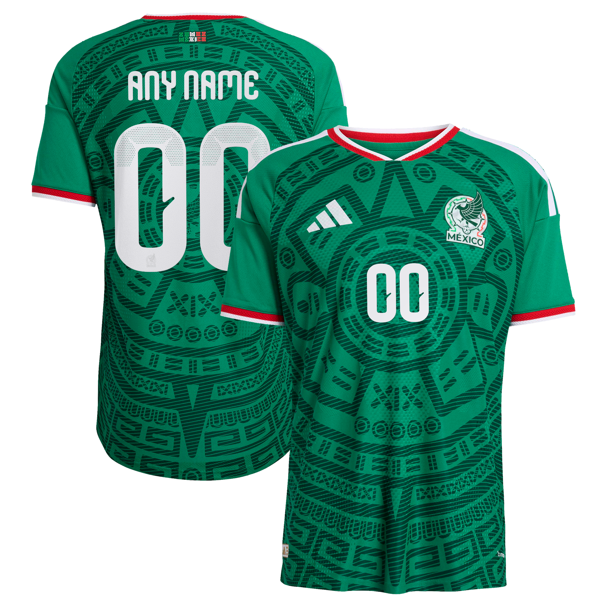 Mexico National Team 2026 Home Custom Jersey