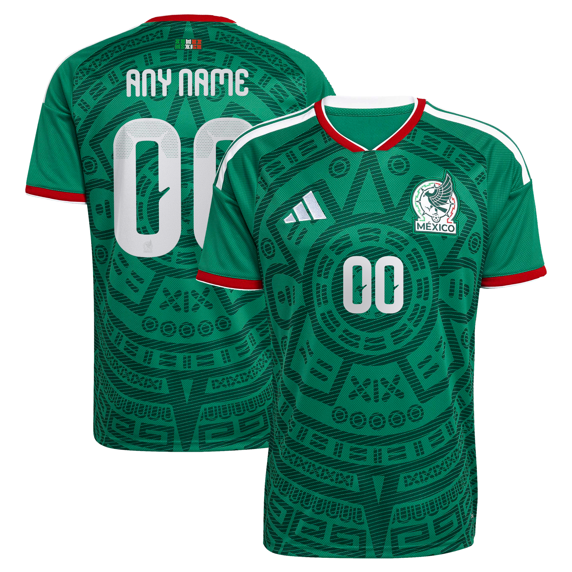  Mexico National Team 2026 Home Custom Jersey