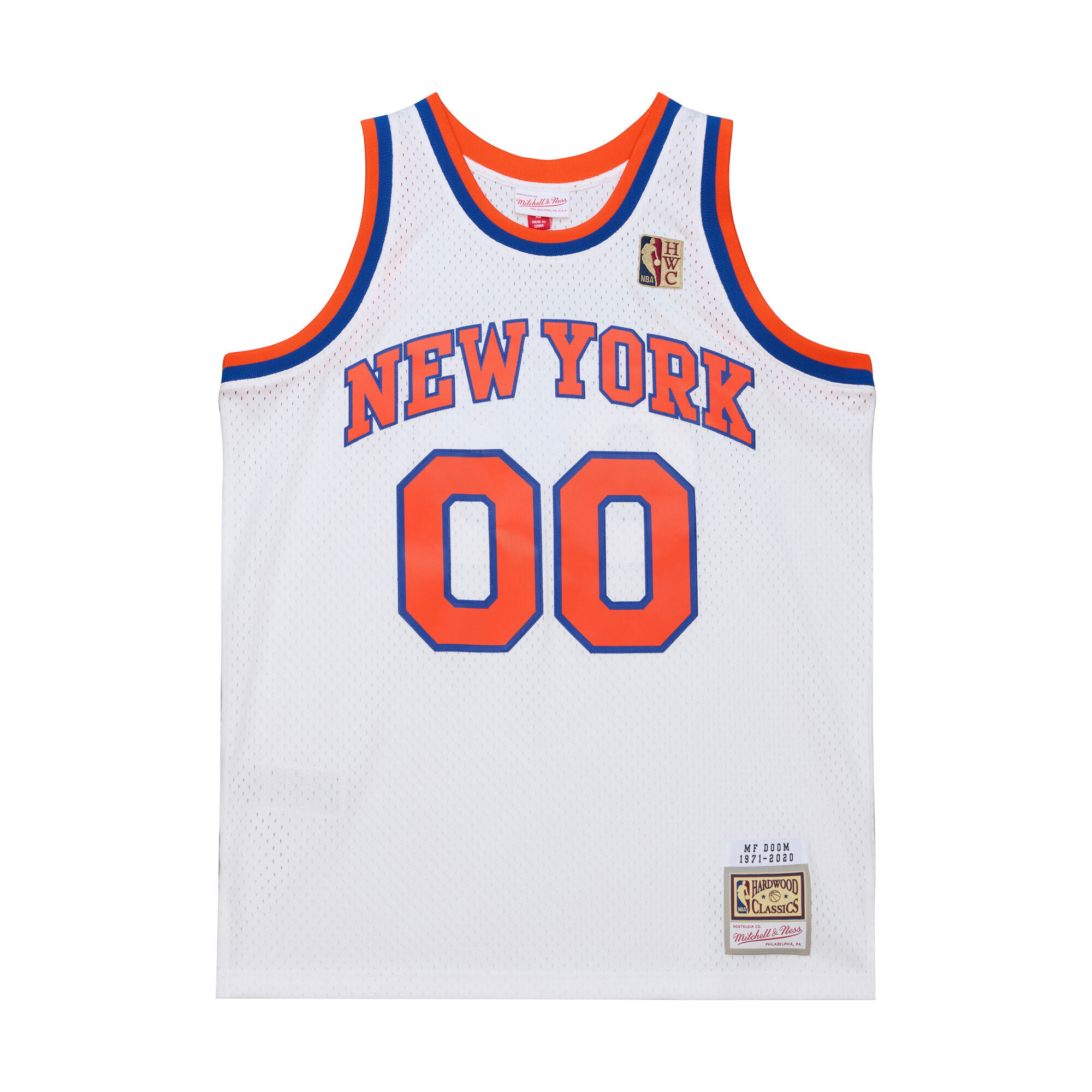  MF DOOM x NY Knicks x A New York Story Fashion Jersey