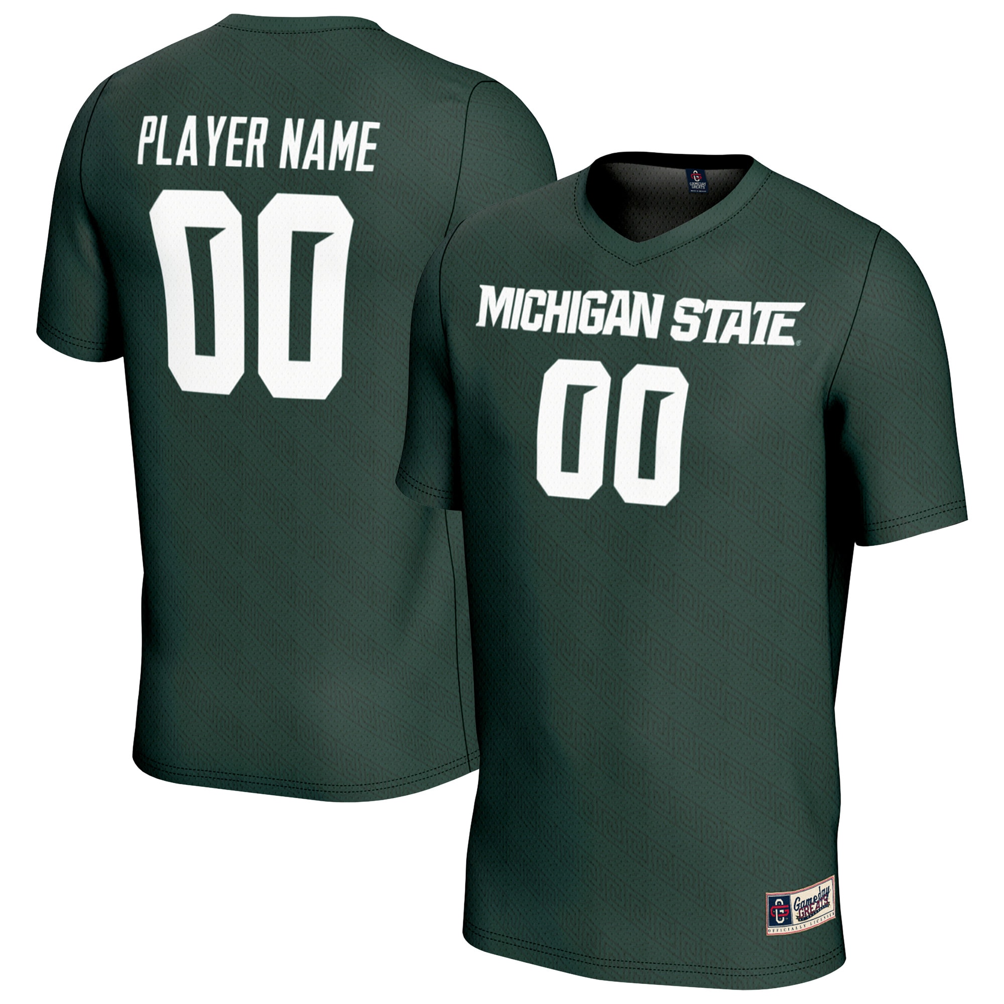  Michigan State Spartans GameDay Greats Unisex NIL Pick-A-Player Men's Soccer Jersey