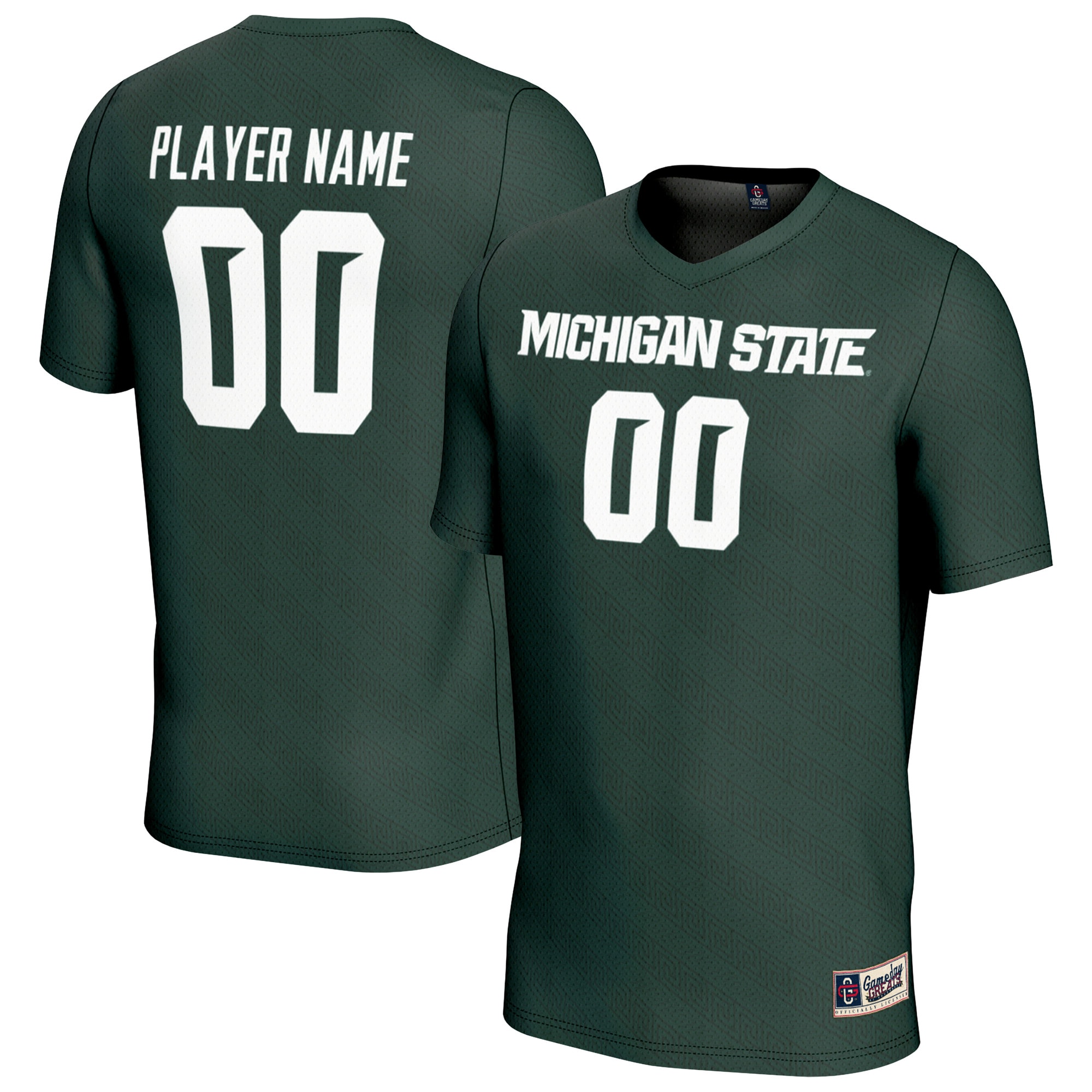  Michigan State Spartans GameDay Greats Youth NIL Pick-A-Player Men's Soccer Jersey