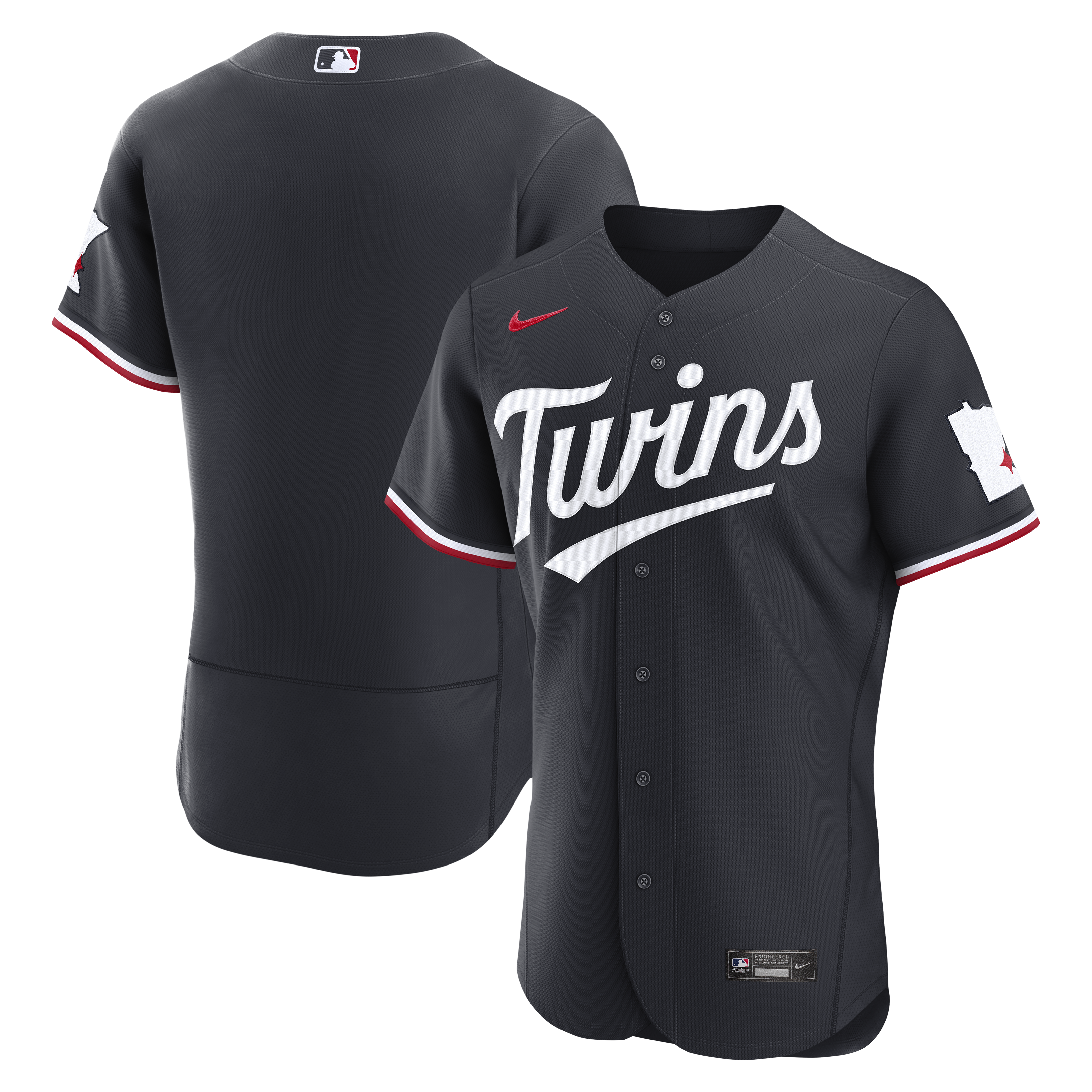  Minnesota Twins Alternate Jersey - Navy