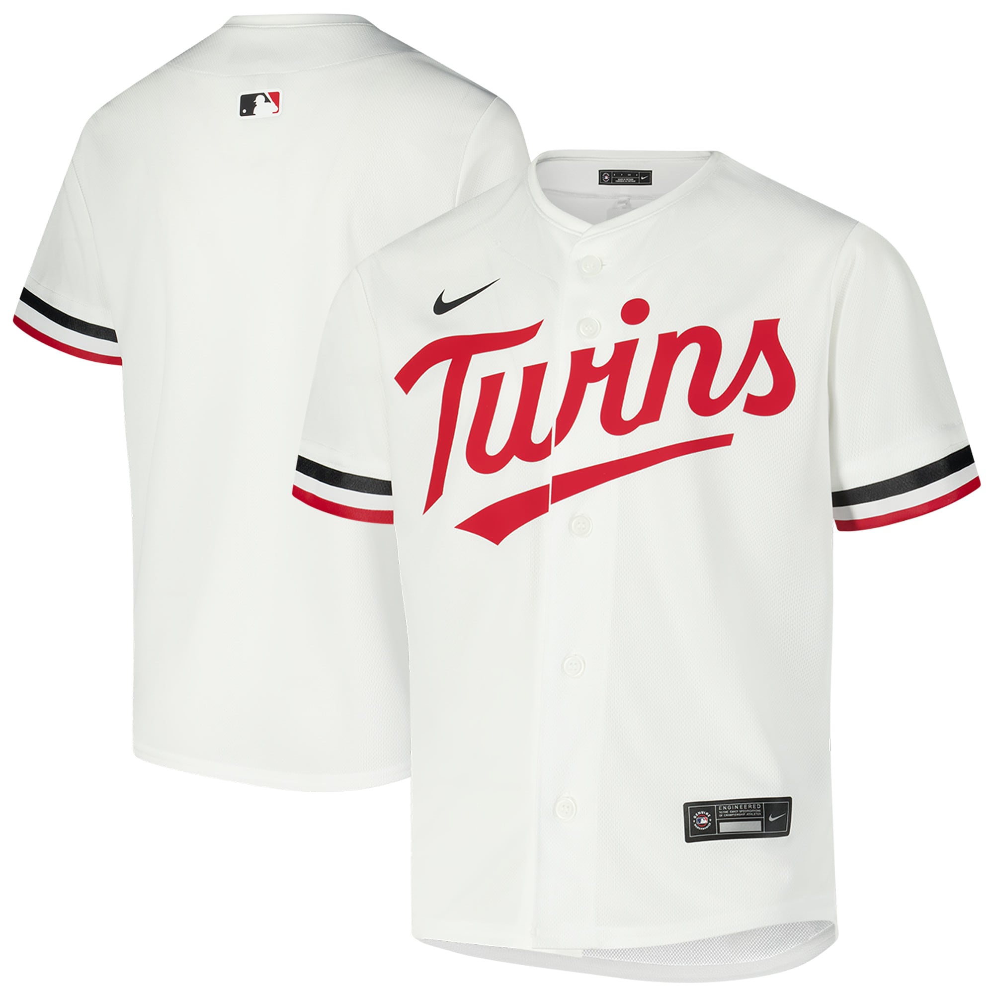  Minnesota Twins Youth Home Game Jersey - White