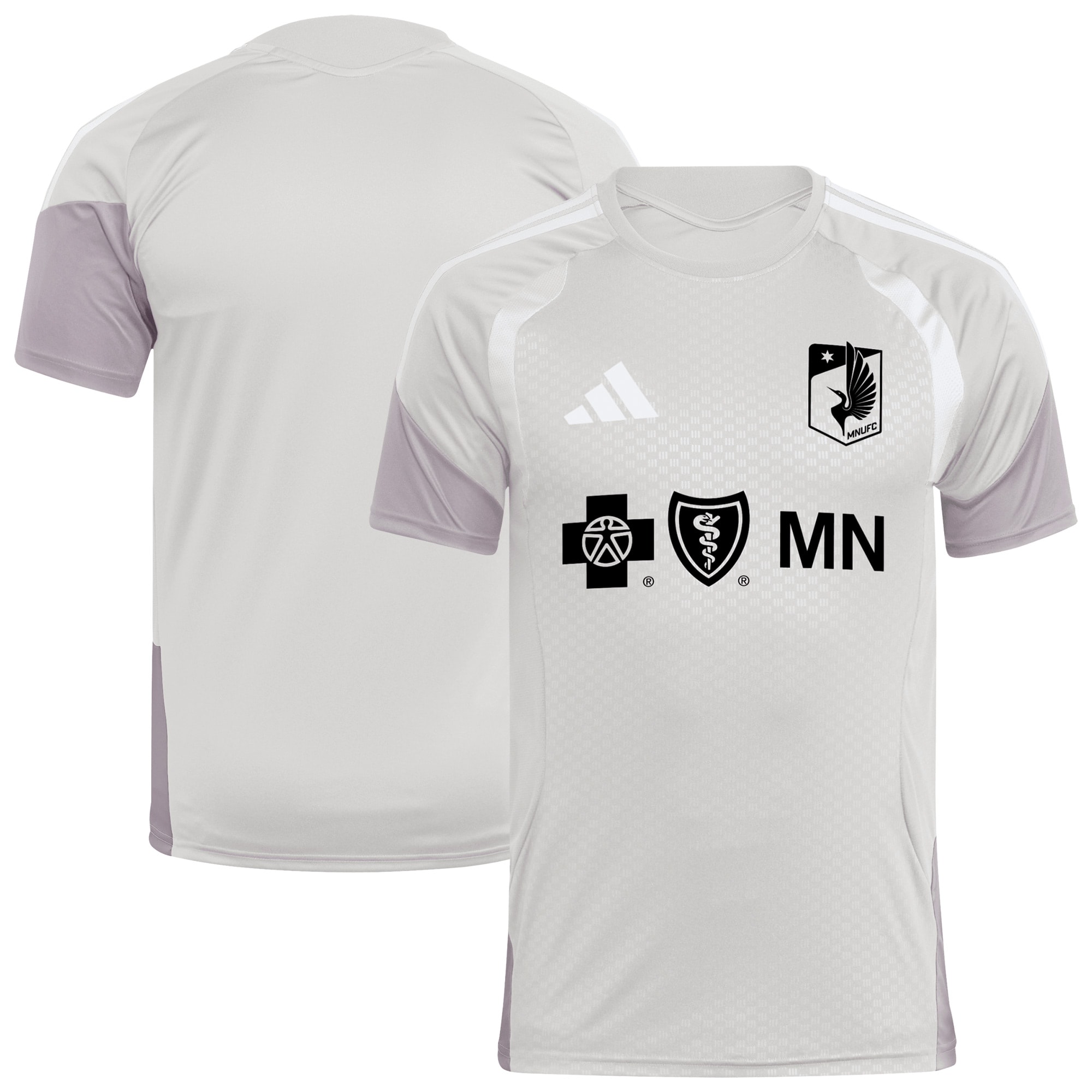  Minnesota United FC 2026 Competition Training Jersey - Silver