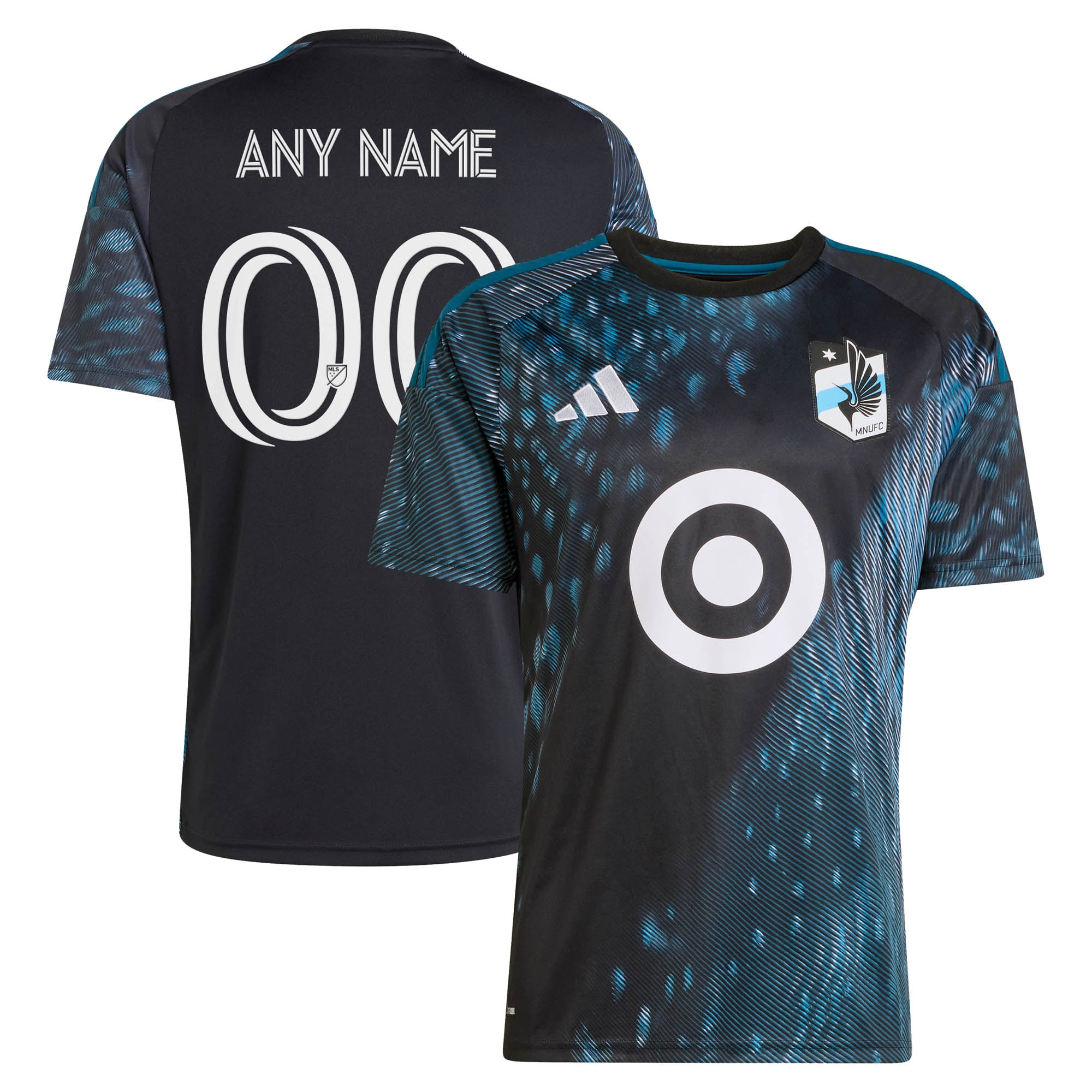  Minnesota United FC 2026 The Decade Kit Custom Jersey - Black