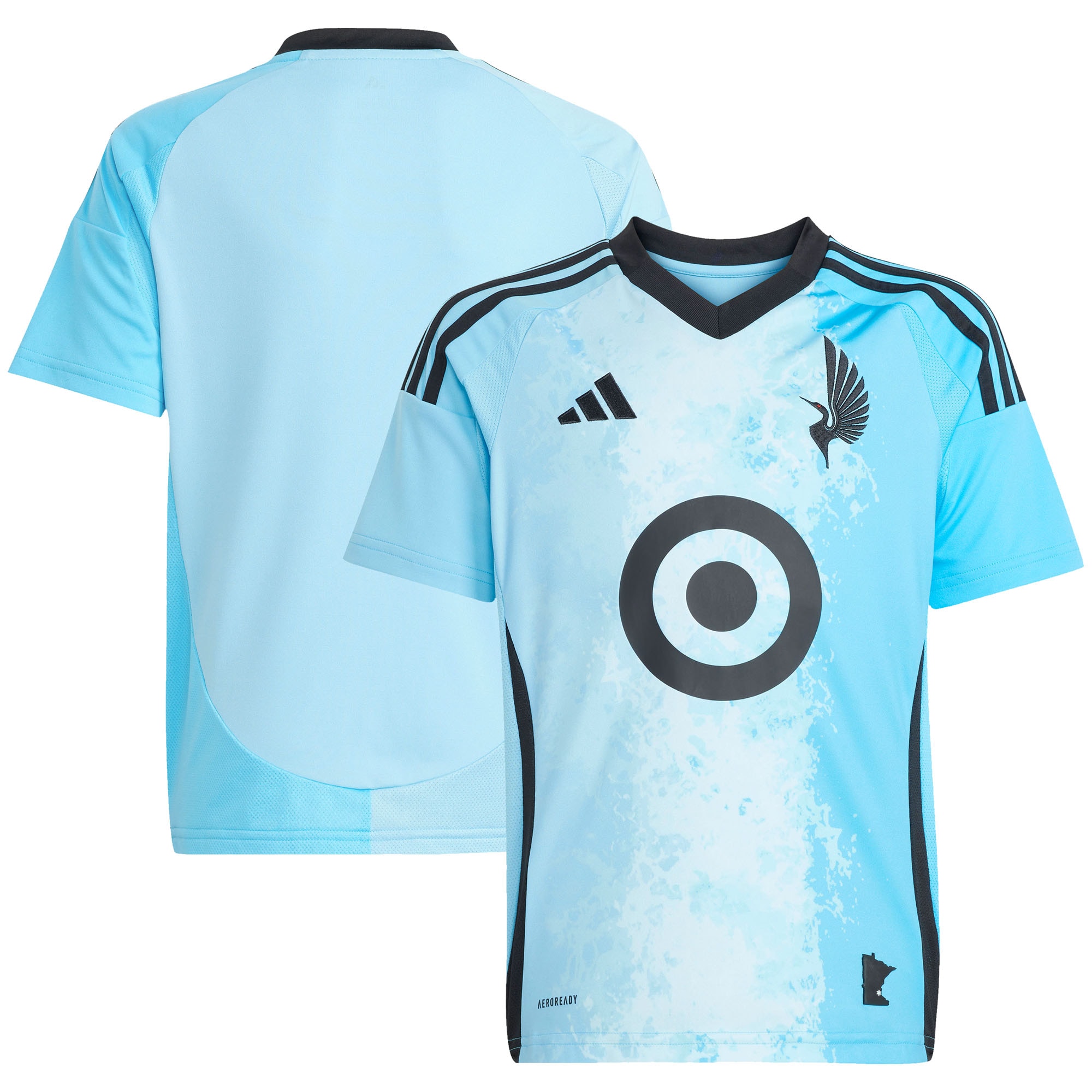  Minnesota United FC Youth 2025 CONVERGENCE Jersey - Blue