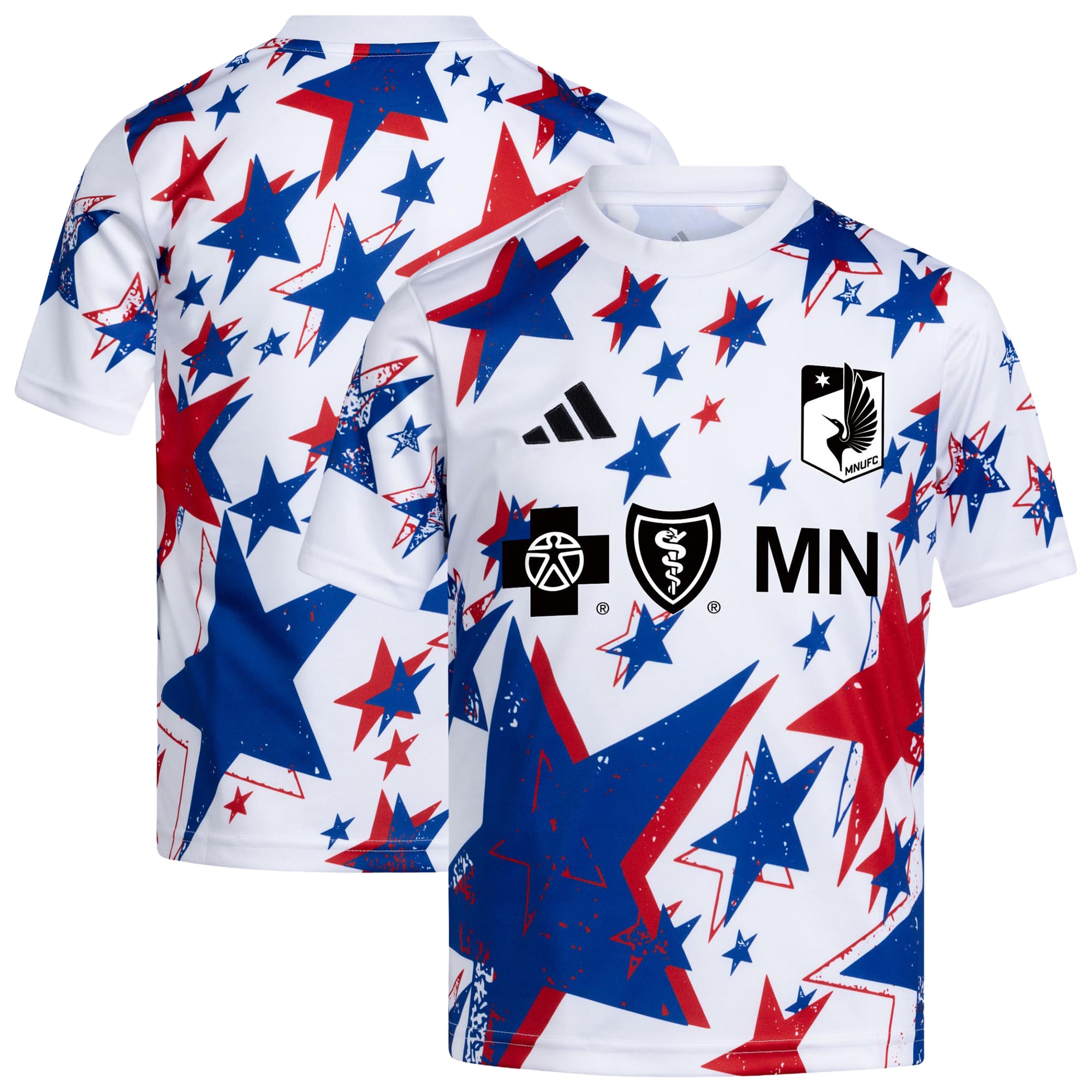  Minnesota United FC Youth 2026 Americana Pre-Match Jersey - White