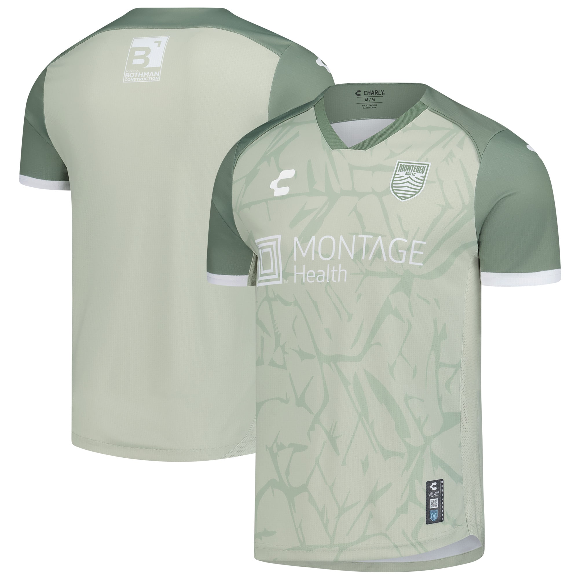  Monterey Bay FC Charly Third 2025/26 Jersey - Light Green