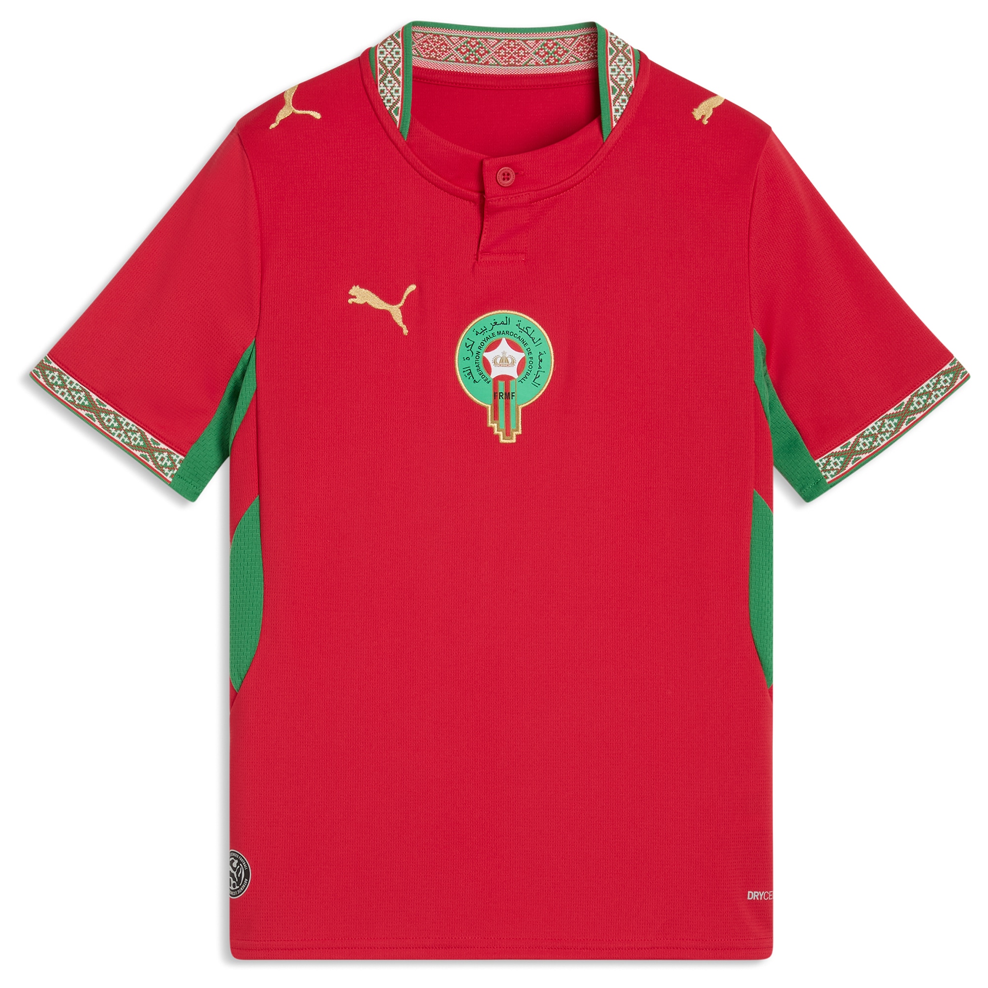  Morocco National Team Puma Youth 2026 Home Jersey - Red