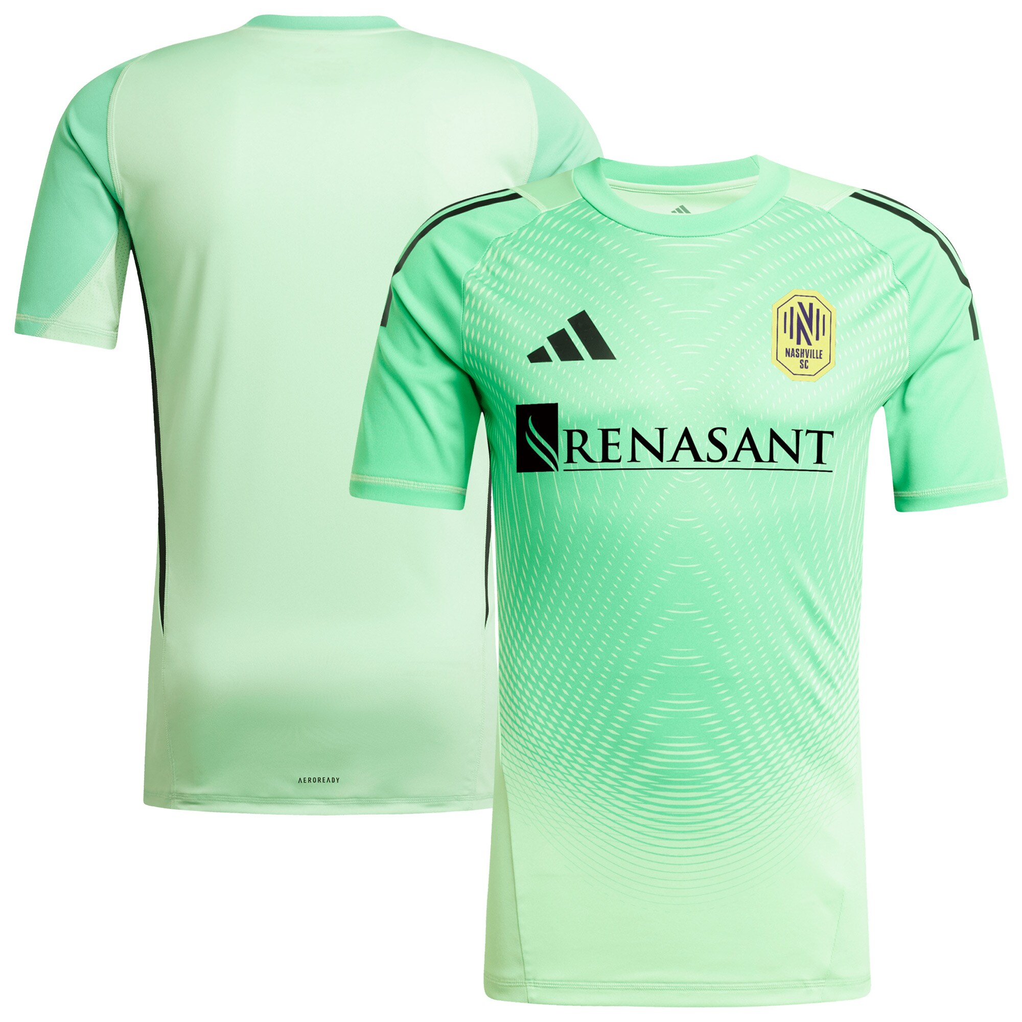  Nashville SC 2025 Goalkeeper Jersey - Green