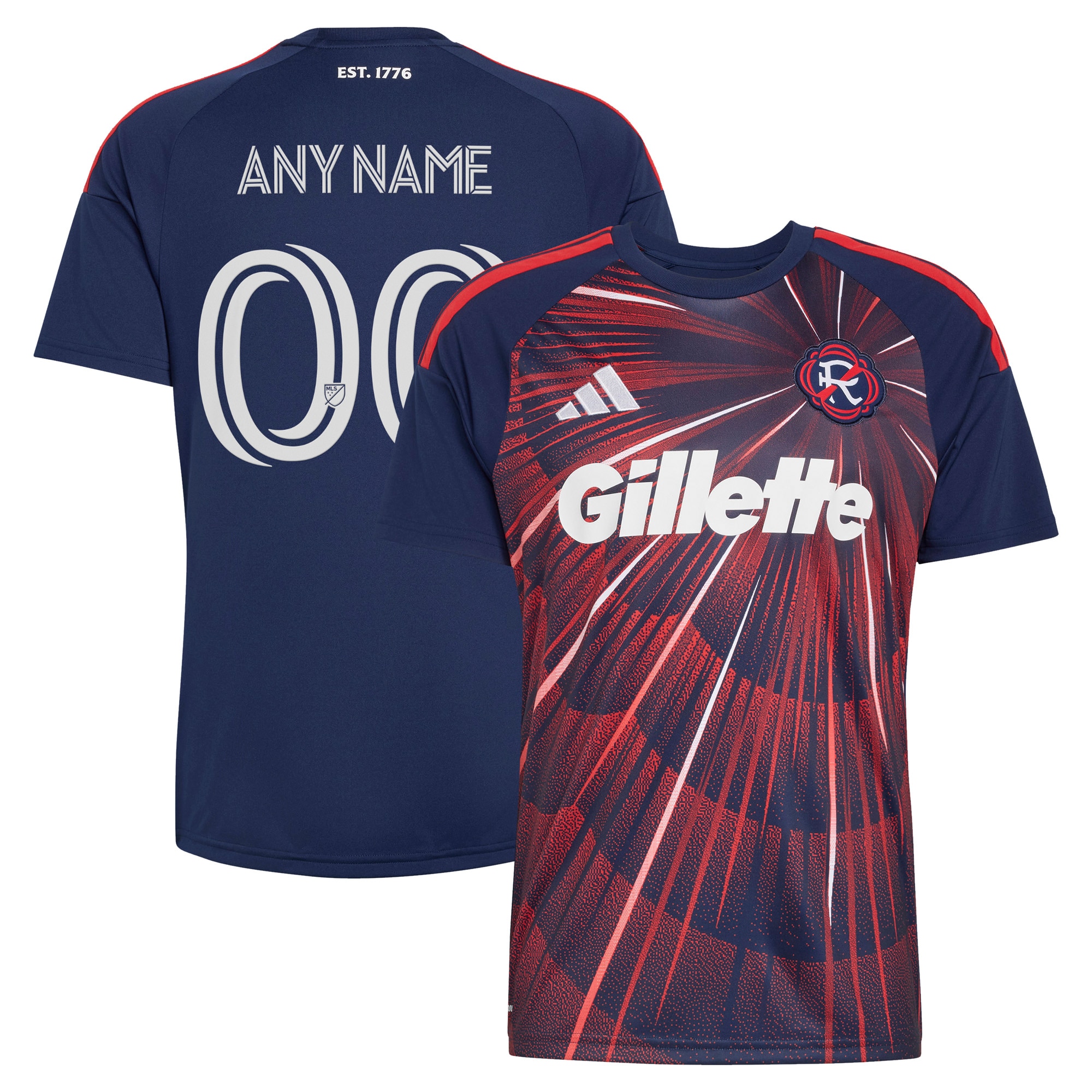  New England Revolution 2026 Independence Day Custom Jersey - Blue