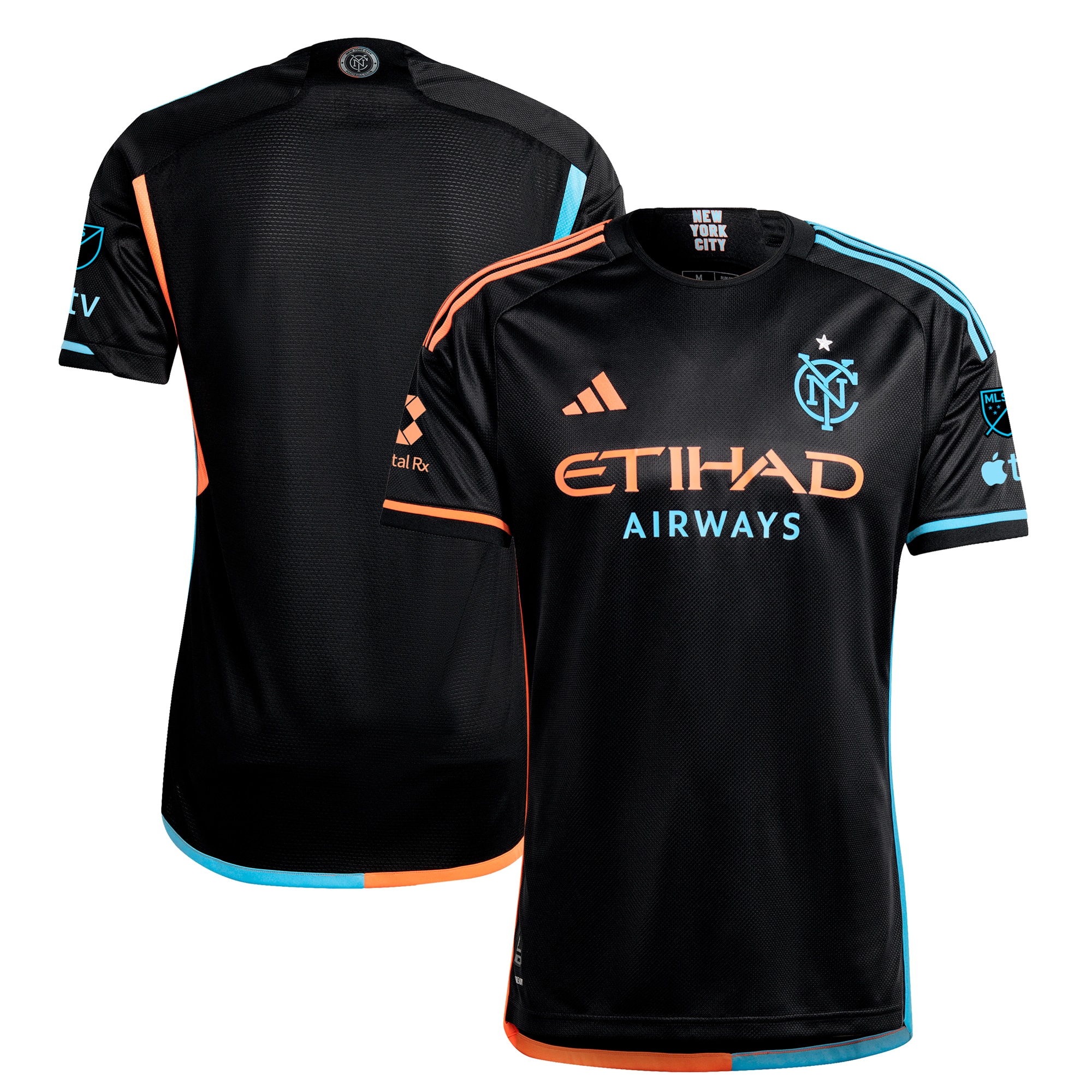  New York City FC 2024 24/7 Kit Jersey – Black
