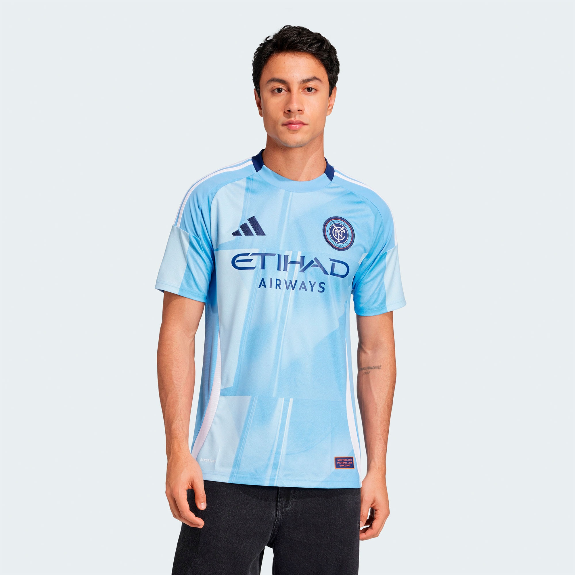  New York City FC 2025 The Excelsior Kit Jersey - Light Blue