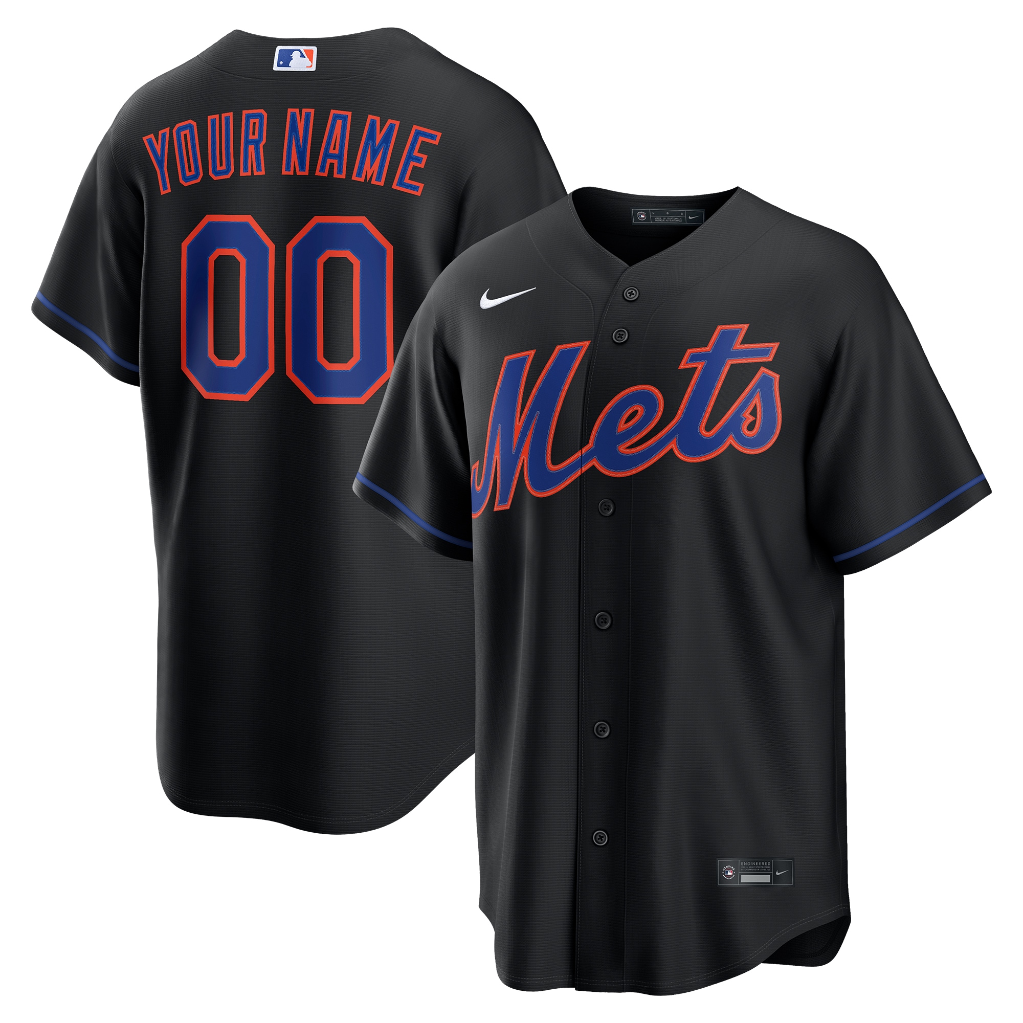  New York Mets Alternate Custom Jersey