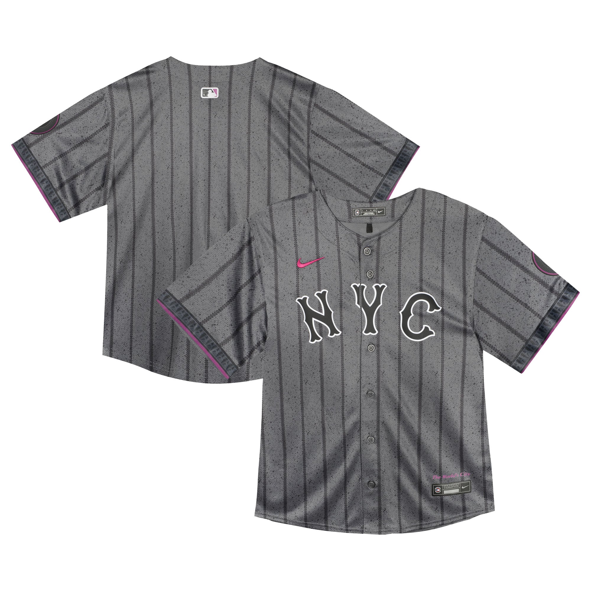  New York Mets Infant 2024 City Connect Limited Jersey - Gray