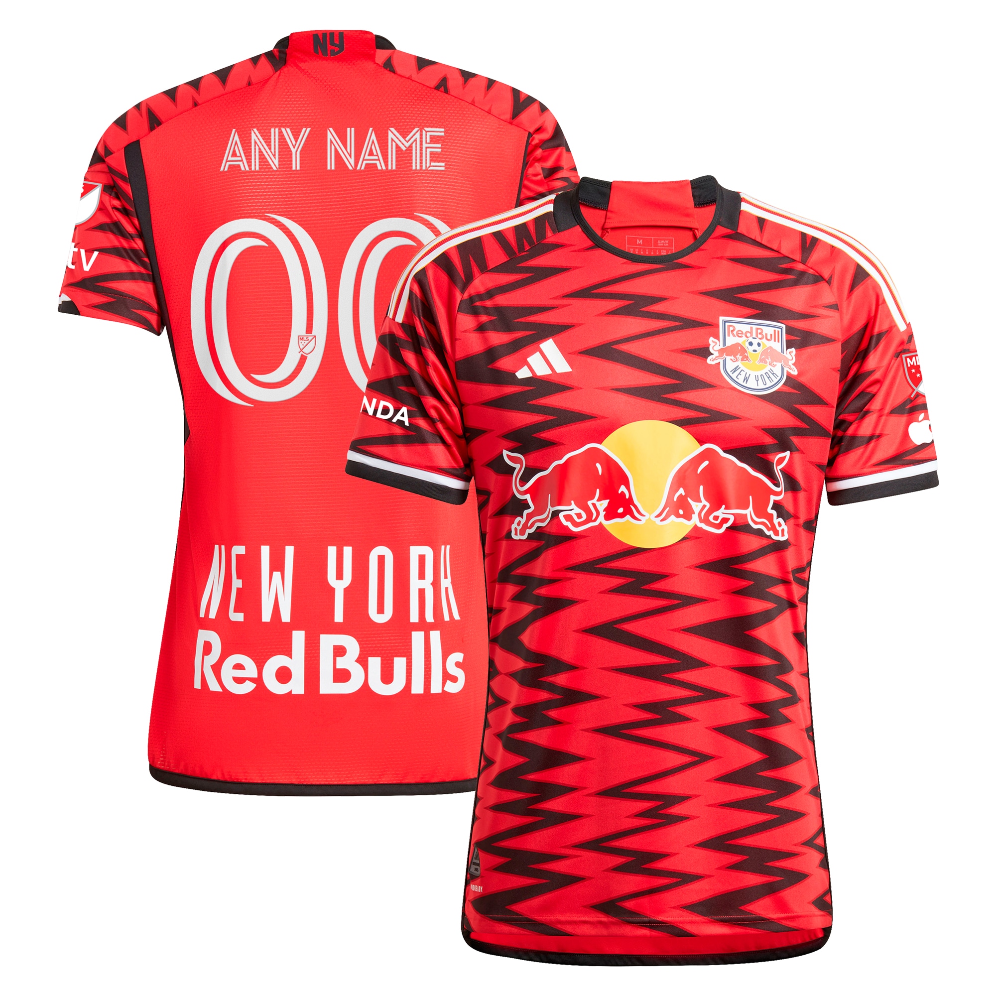  New York Red Bulls 2024 Legacy Custom Jersey – Red