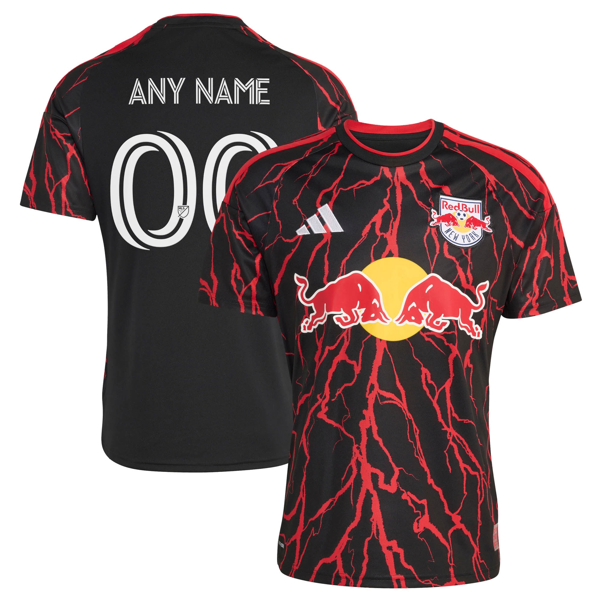  New York Red Bulls 2026 The Rooted Kit Custom Jersey - Black