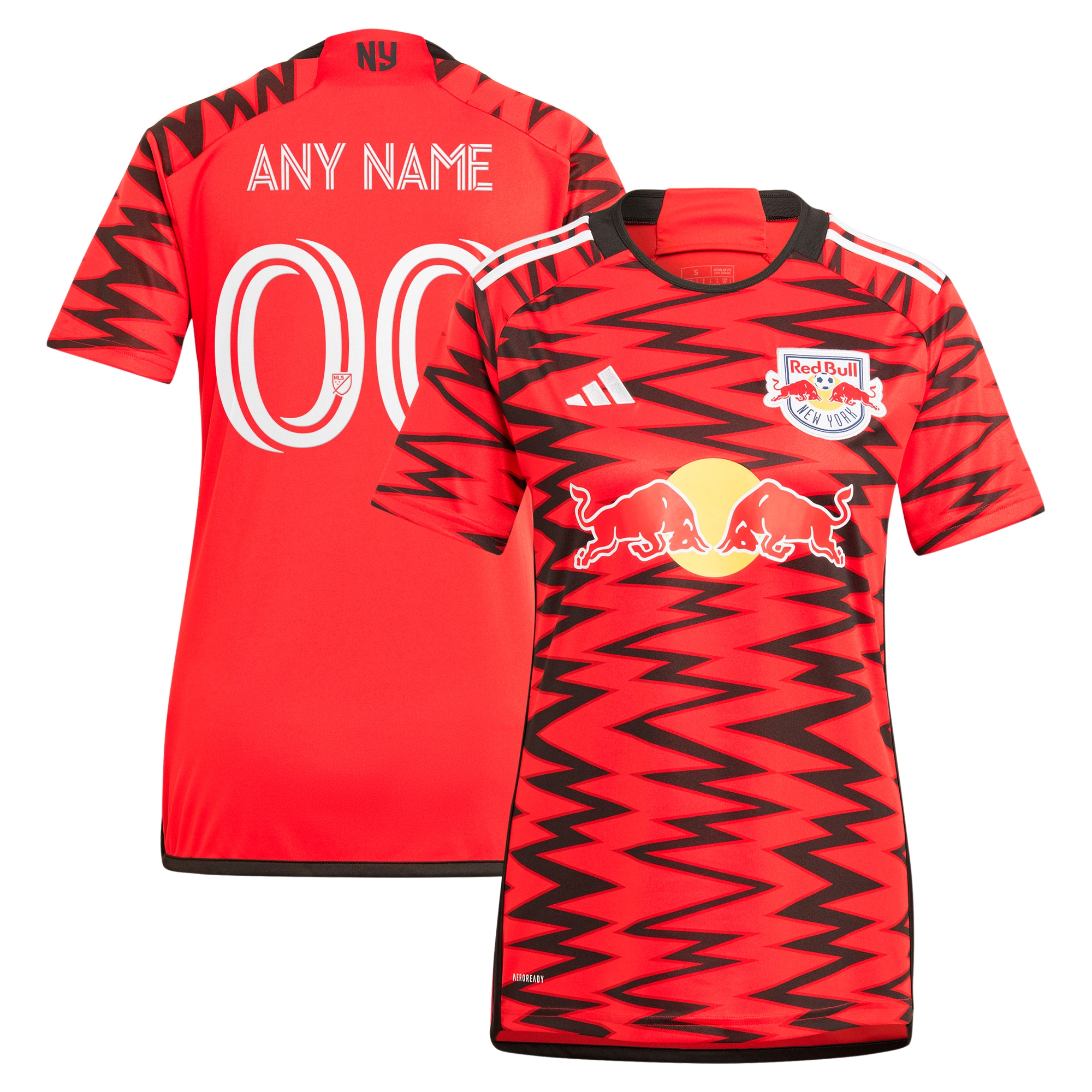  New York Red Bulls Women's 2024 Legacy Custom Jersey – Red