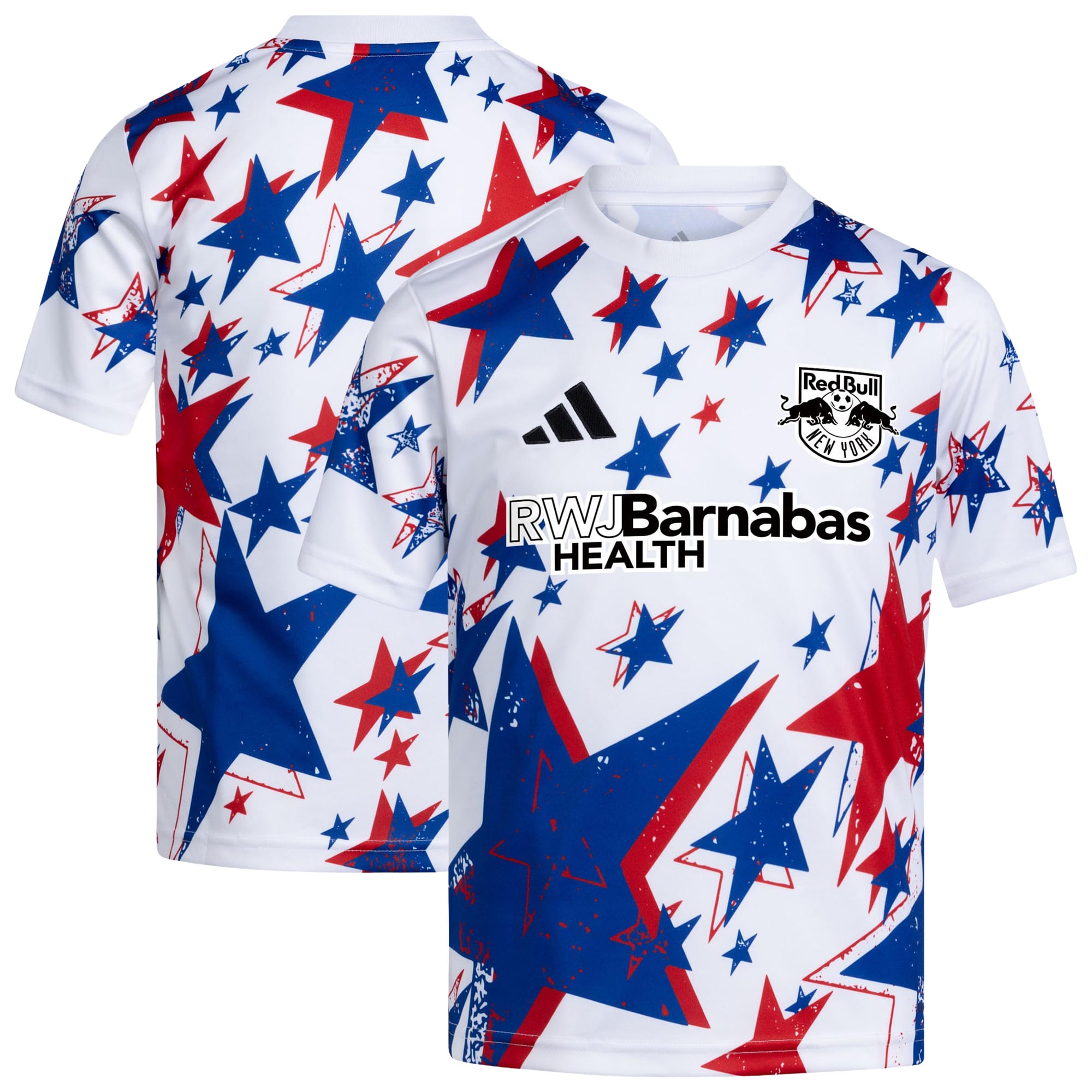  New York Red Bulls Youth 2026 Americana Pre-Match Jersey - White