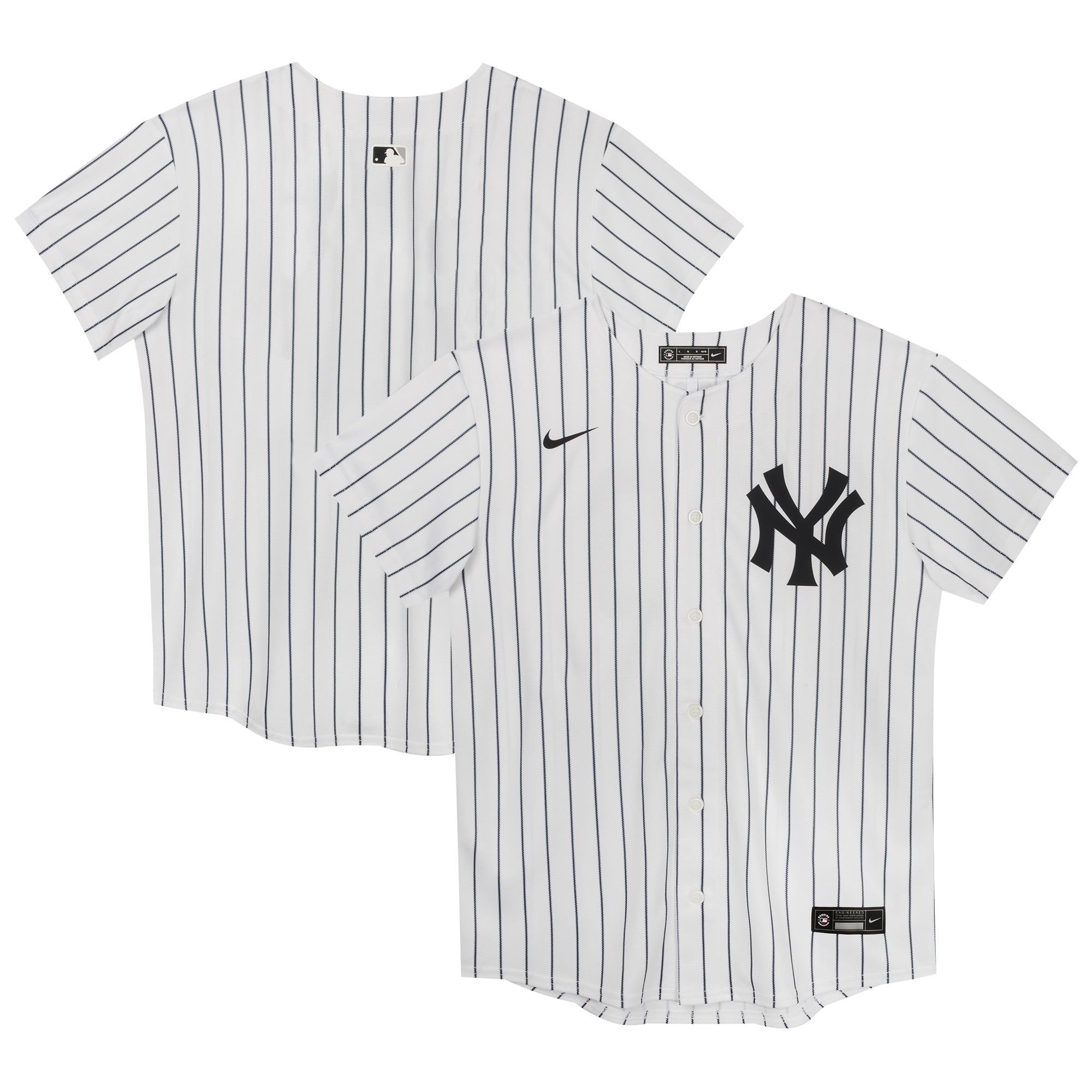  New York Yankees Preschool Home Game Jersey - White