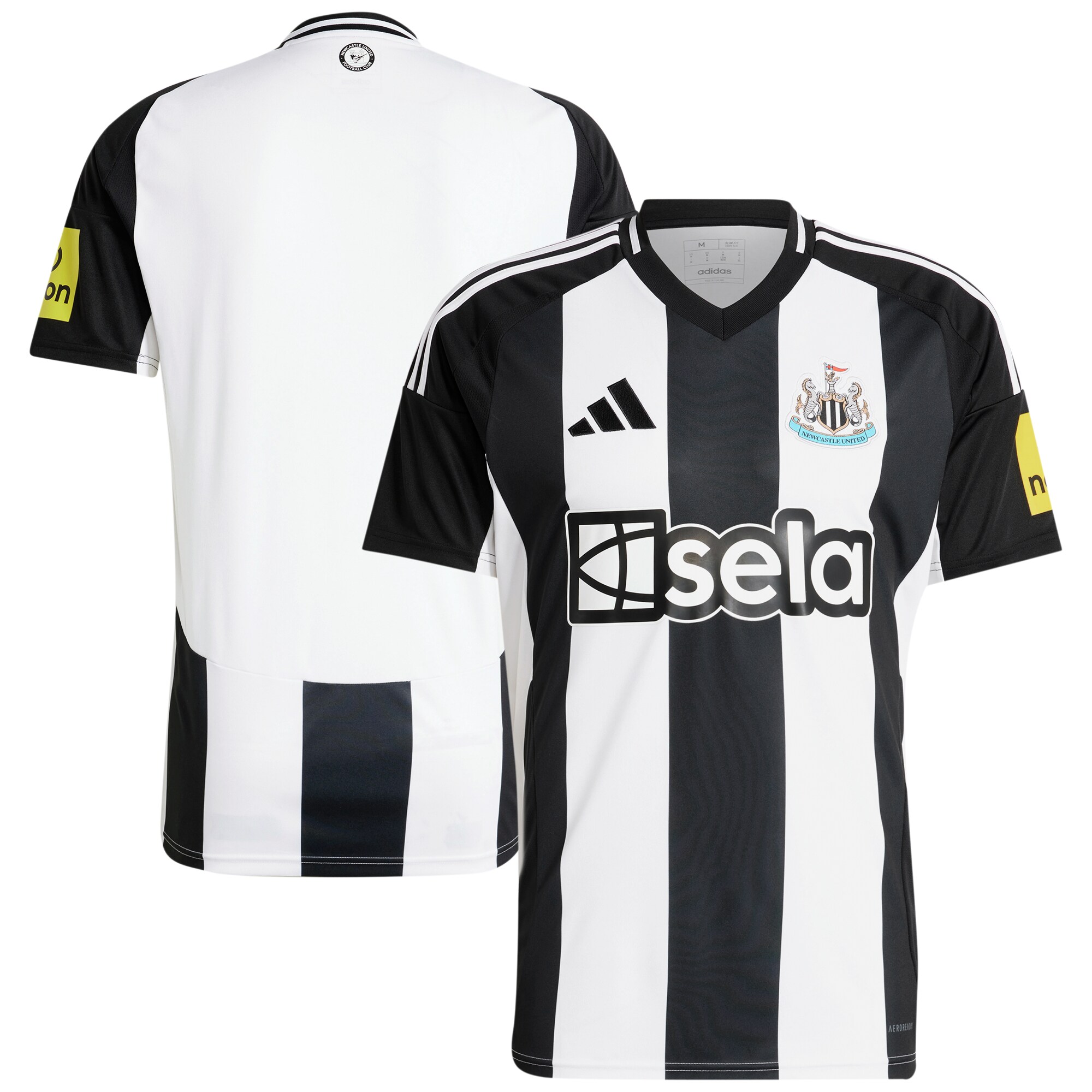  Newcastle United adidas 2024/25 Home Replica Jersey - Black