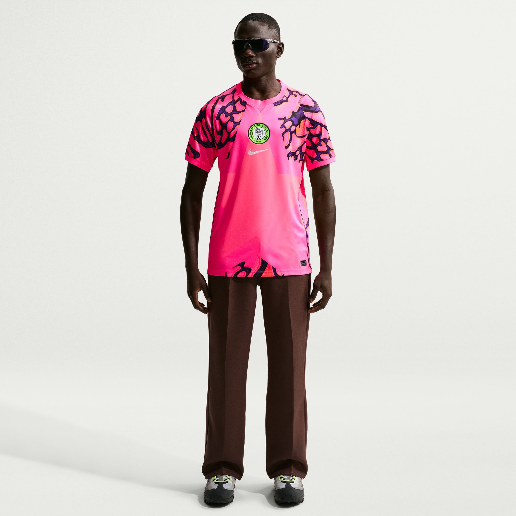  Nigeria National Team 2026 Goalkeeper Stadium Jersey - Pink