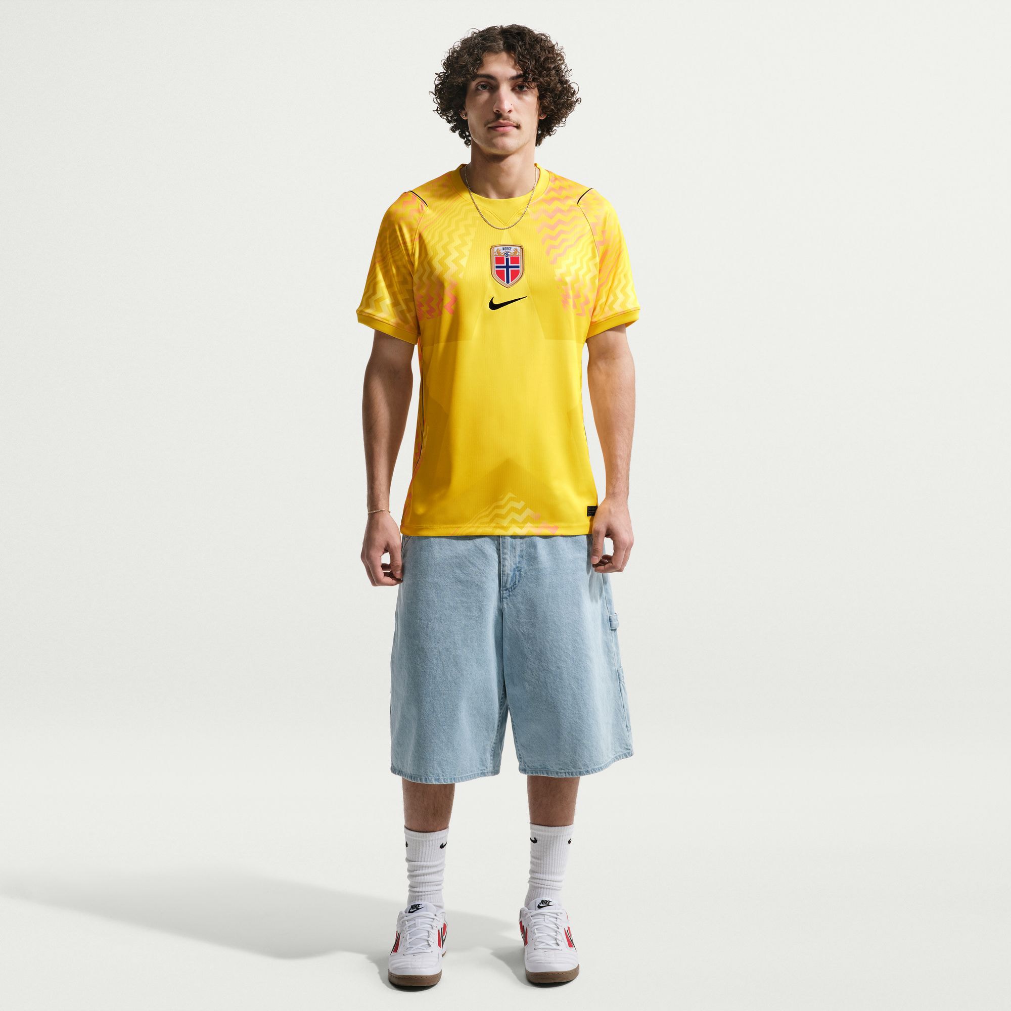  Norway National Team 2026 Goalkeeper Stadium Jersey - Yellow