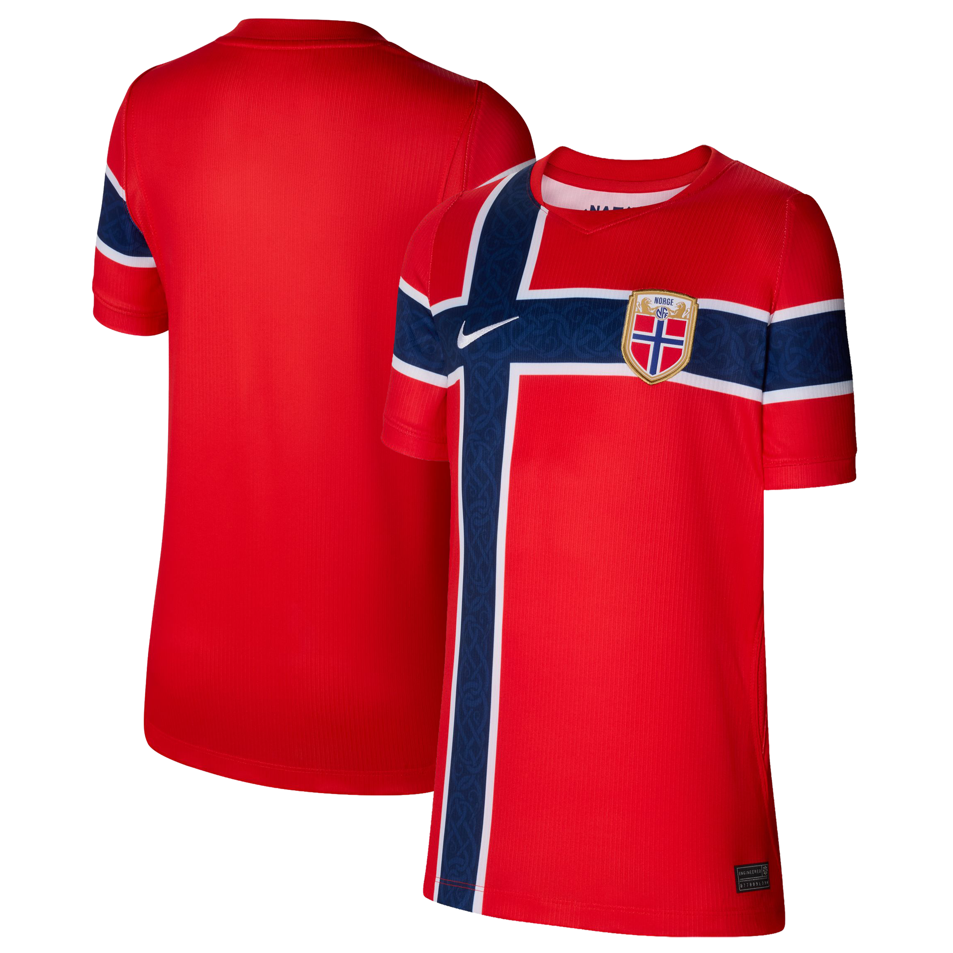  Norway National Team Youth 2026 Home Stadium Jersey