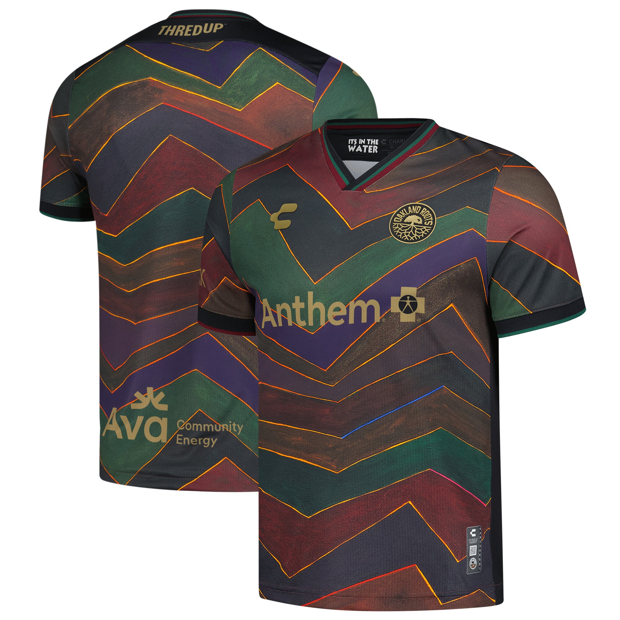  Oakland Roots SC Charly Third 2025/26 Jersey - Black