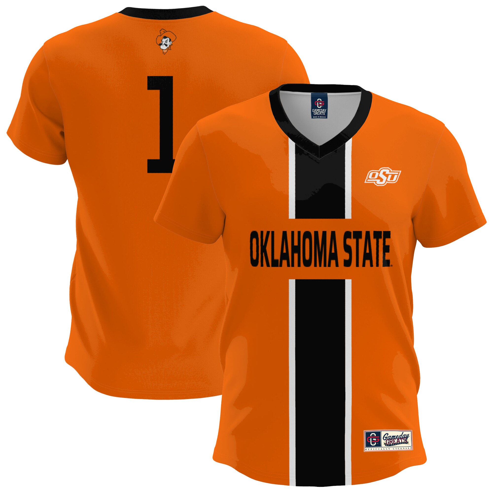  Oklahoma State Cowboys GameDay Greats Youth Lightweight Soccer Fashion Jersey - Orange