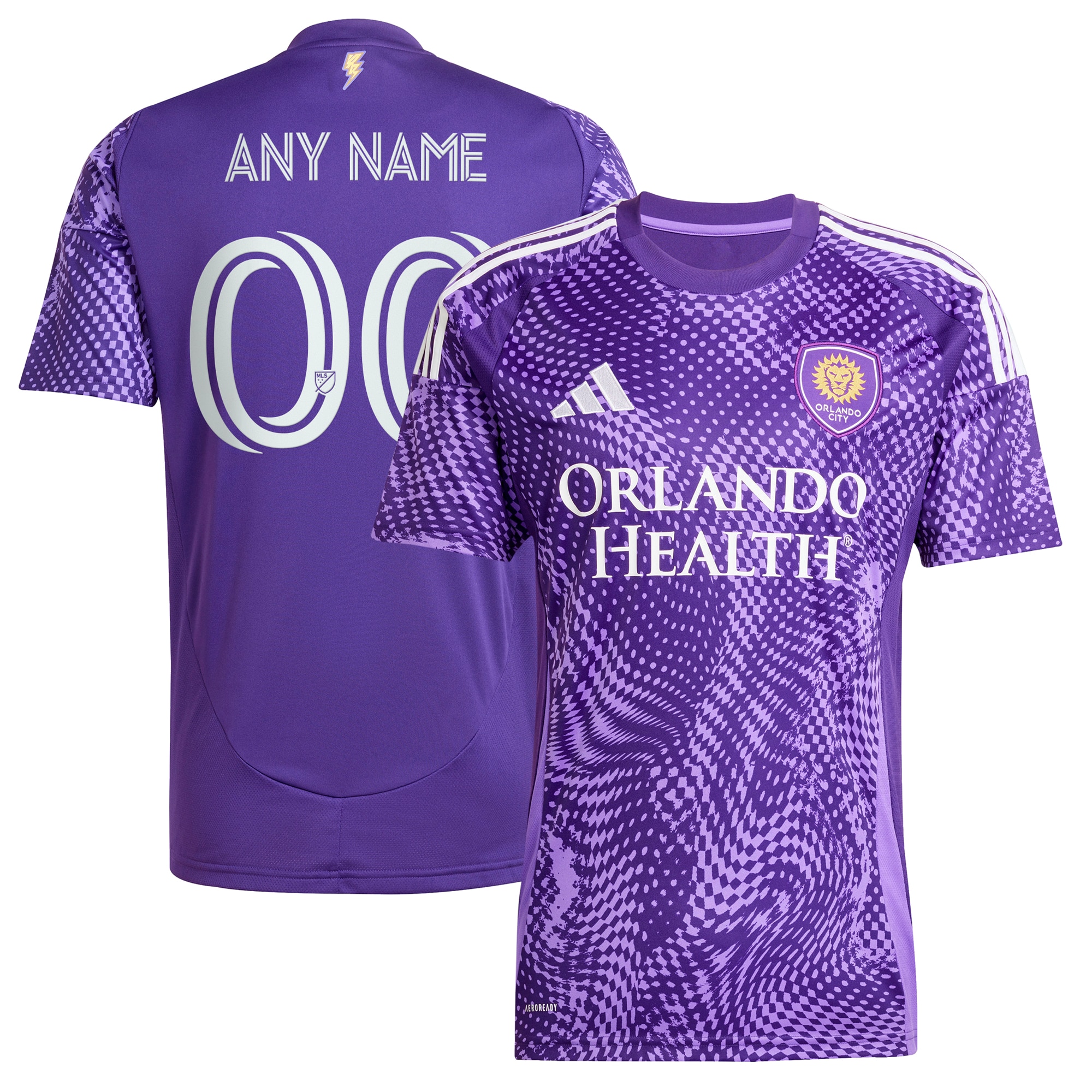  Orlando City SC 2025 Perfect Storm Custom Jersey - Purple