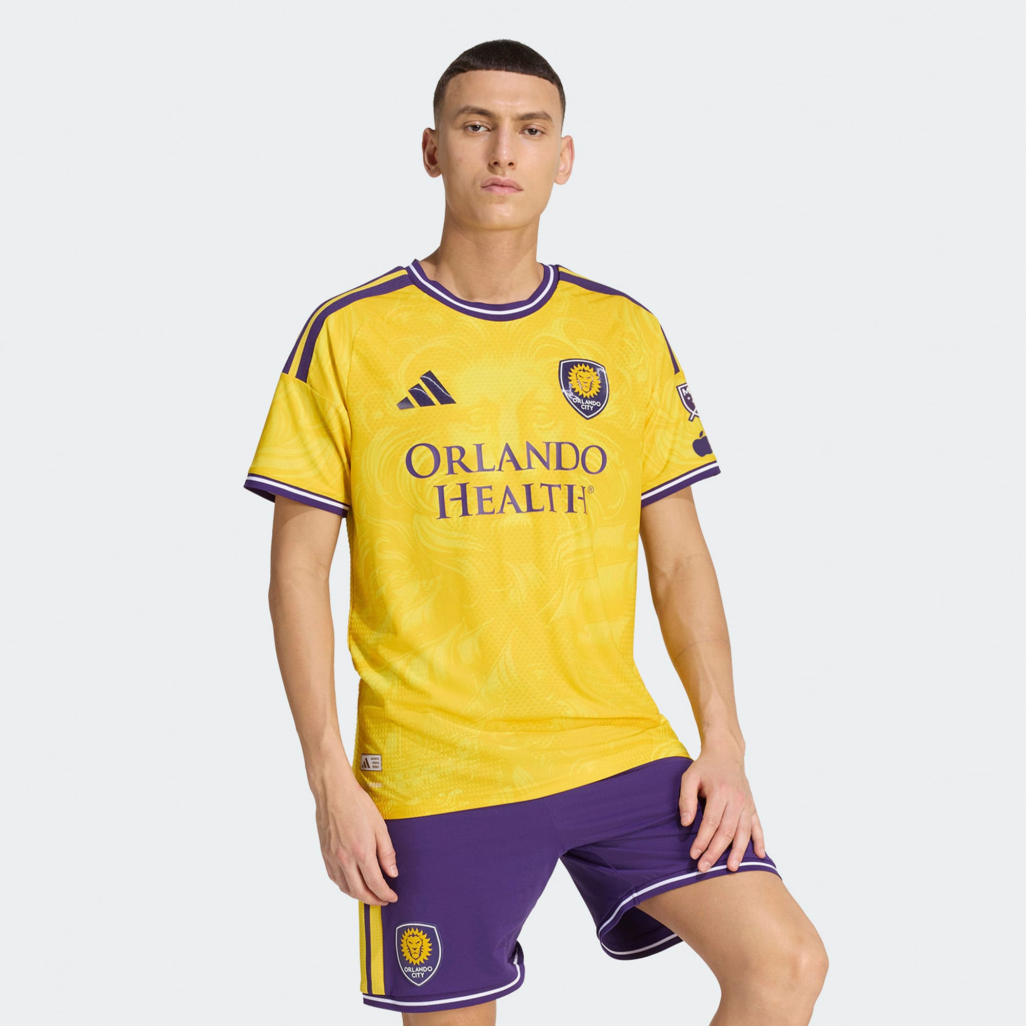  Orlando City SC 2026 Sunken Treasure Kit On-Field Patch Jersey - Gold
