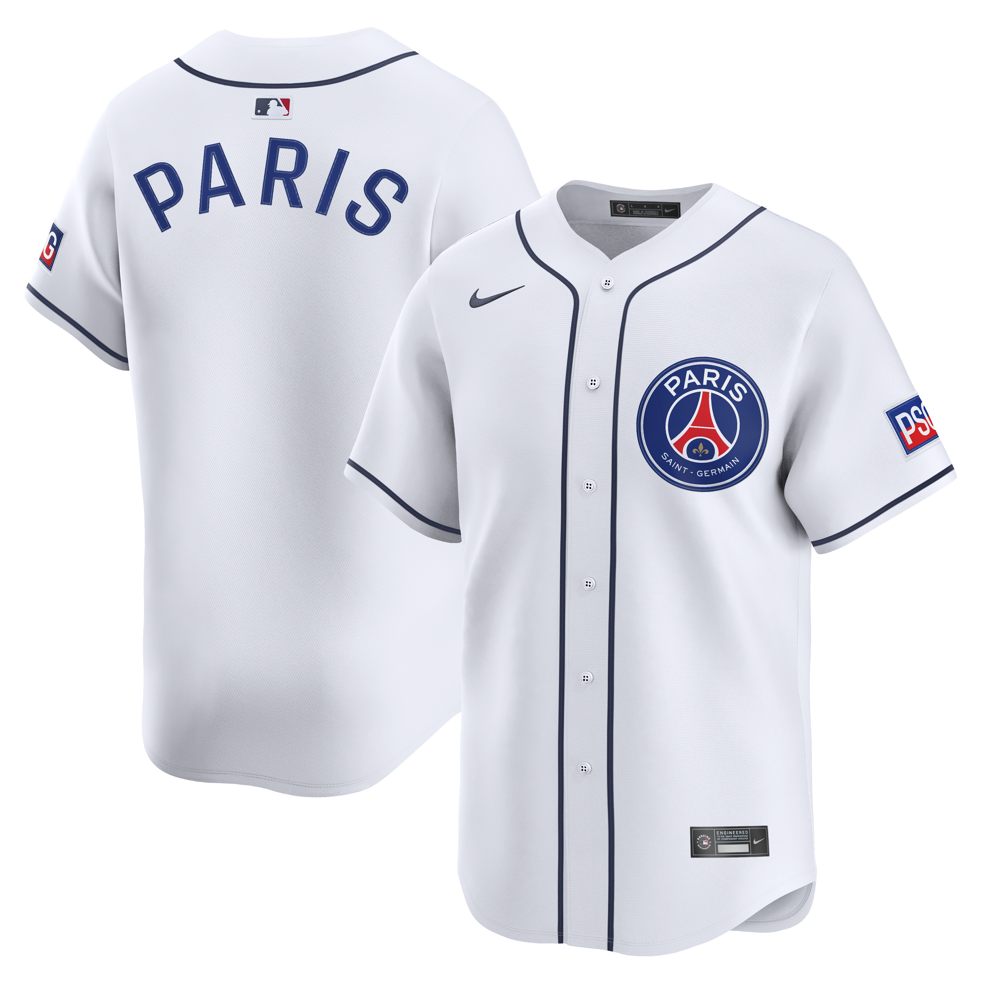  Paris Saint-Germain 2025 Soccer x Limited Jersey - White