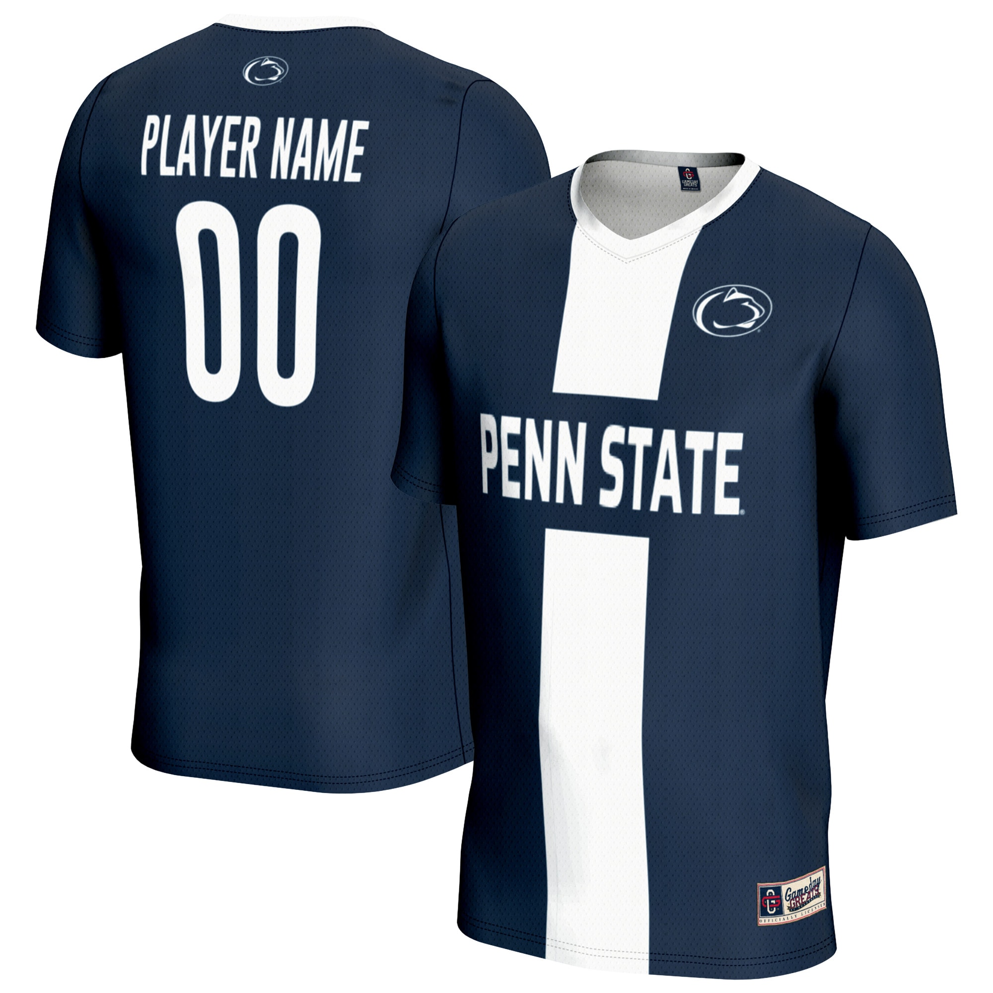  Penn State Nittany Lions GameDay Greats Youth NIL Pick-A-Player Men's Soccer Lightweight Jersey - Navy