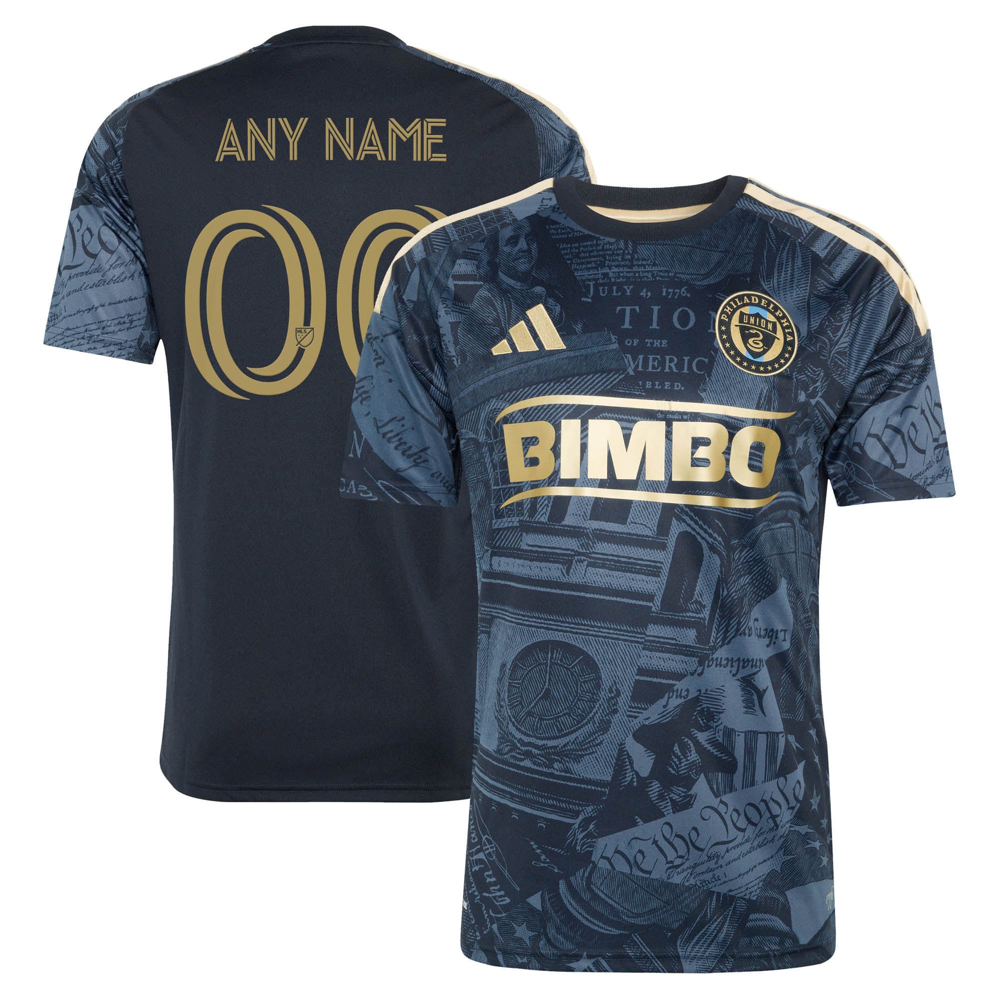  Philadelphia Union 2026 1776 Kit Custom Jersey - Navy