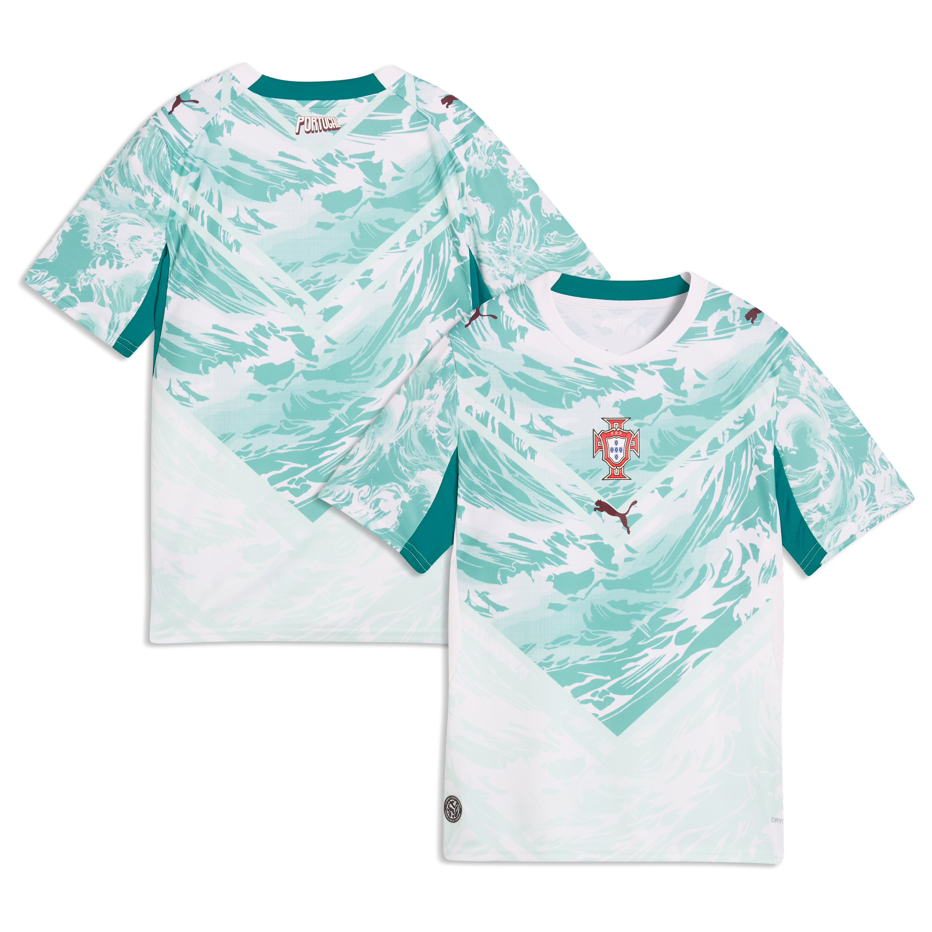 Portugal National Team Puma Youth 2026 Away Jersey - White